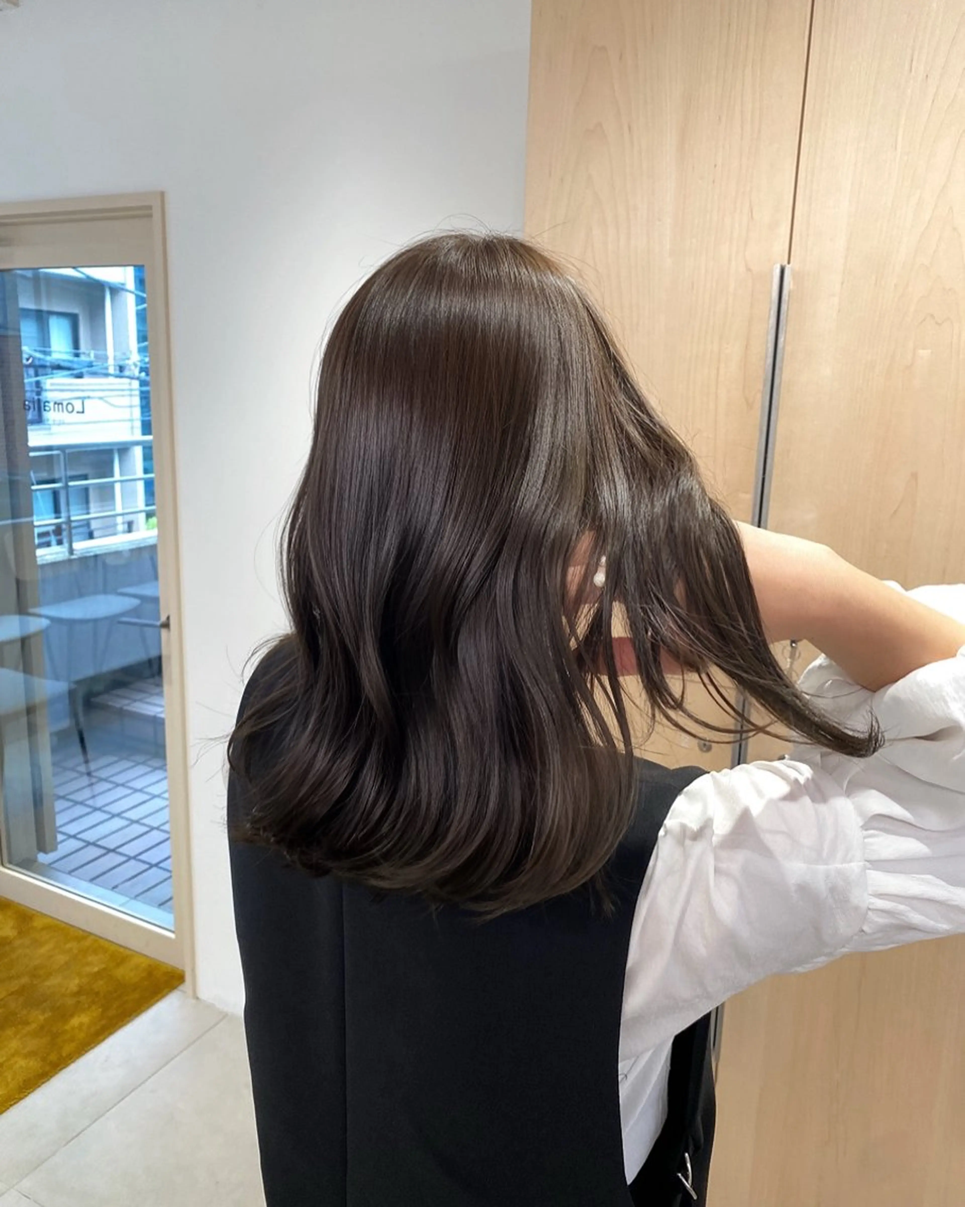 ミディアム カラー カット ヘアカラー Rio 渋谷のヘアスタイル