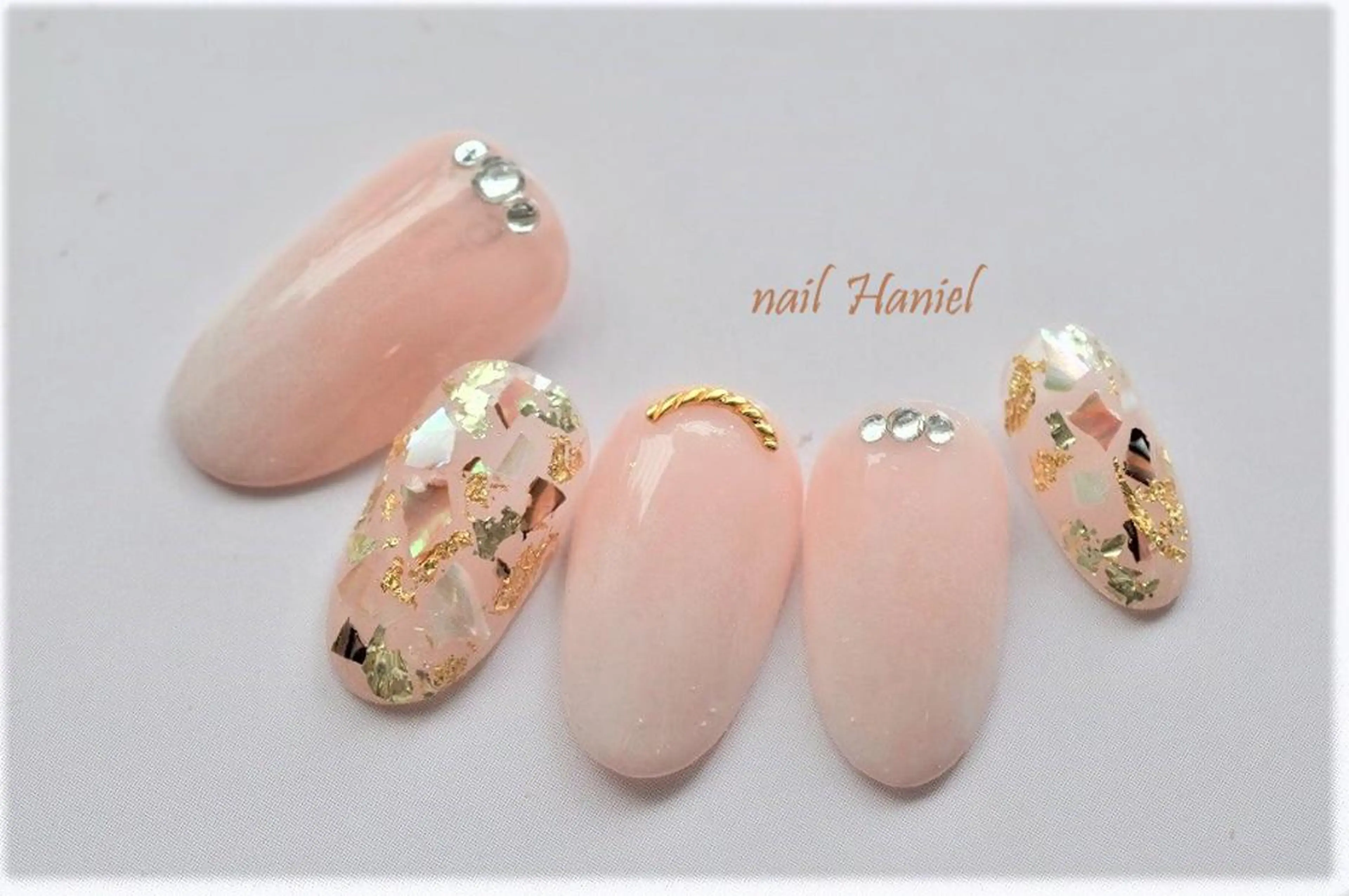 ネイル アートネイル フットネイル ジェルネイル パラジェル 夏ネイル nail Haniel所属・半蔵門サロンハニエル 魅神 ちよのネイルデザイン