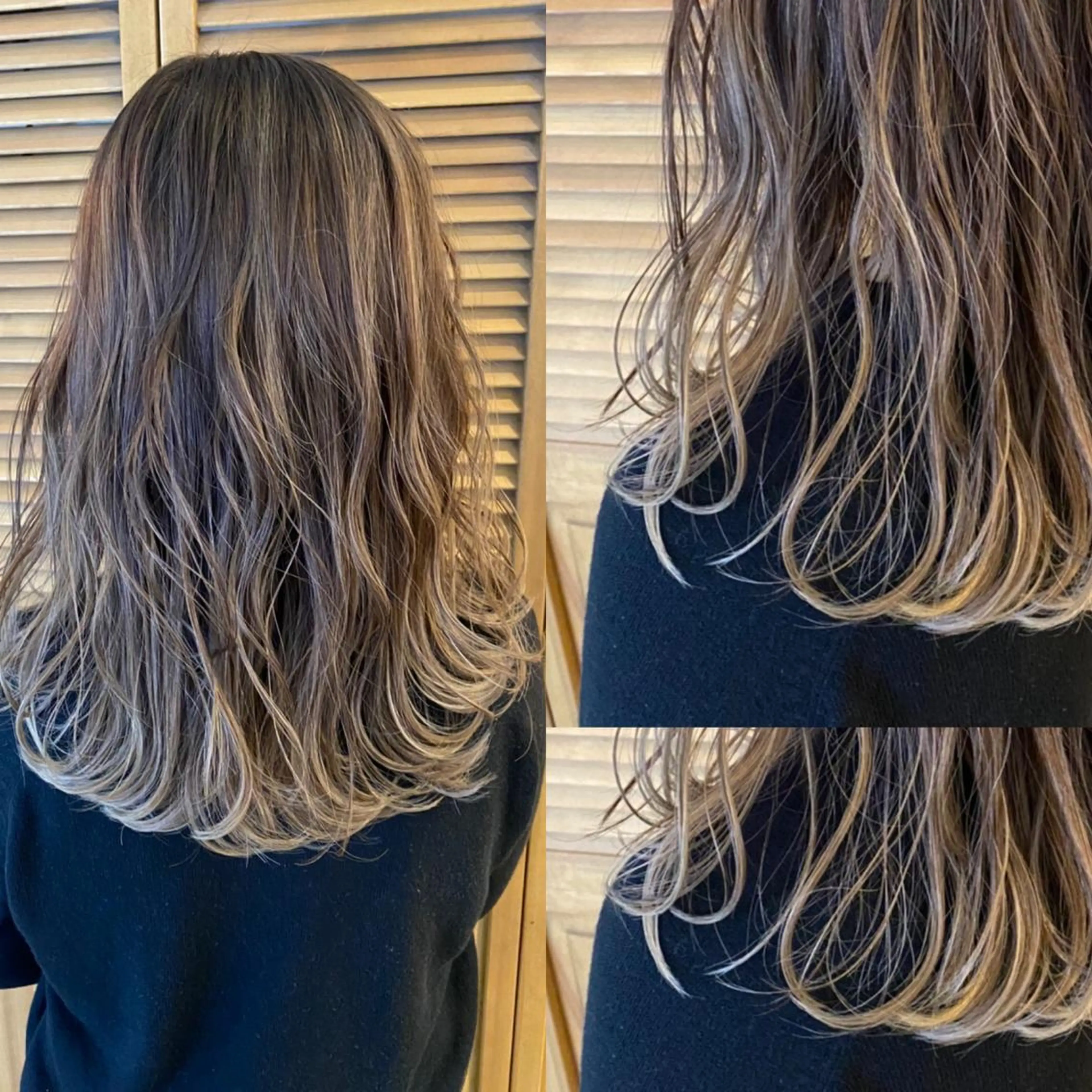 ミディアム カラー 髪質改善特化 ミサワコウキのヘアスタイル