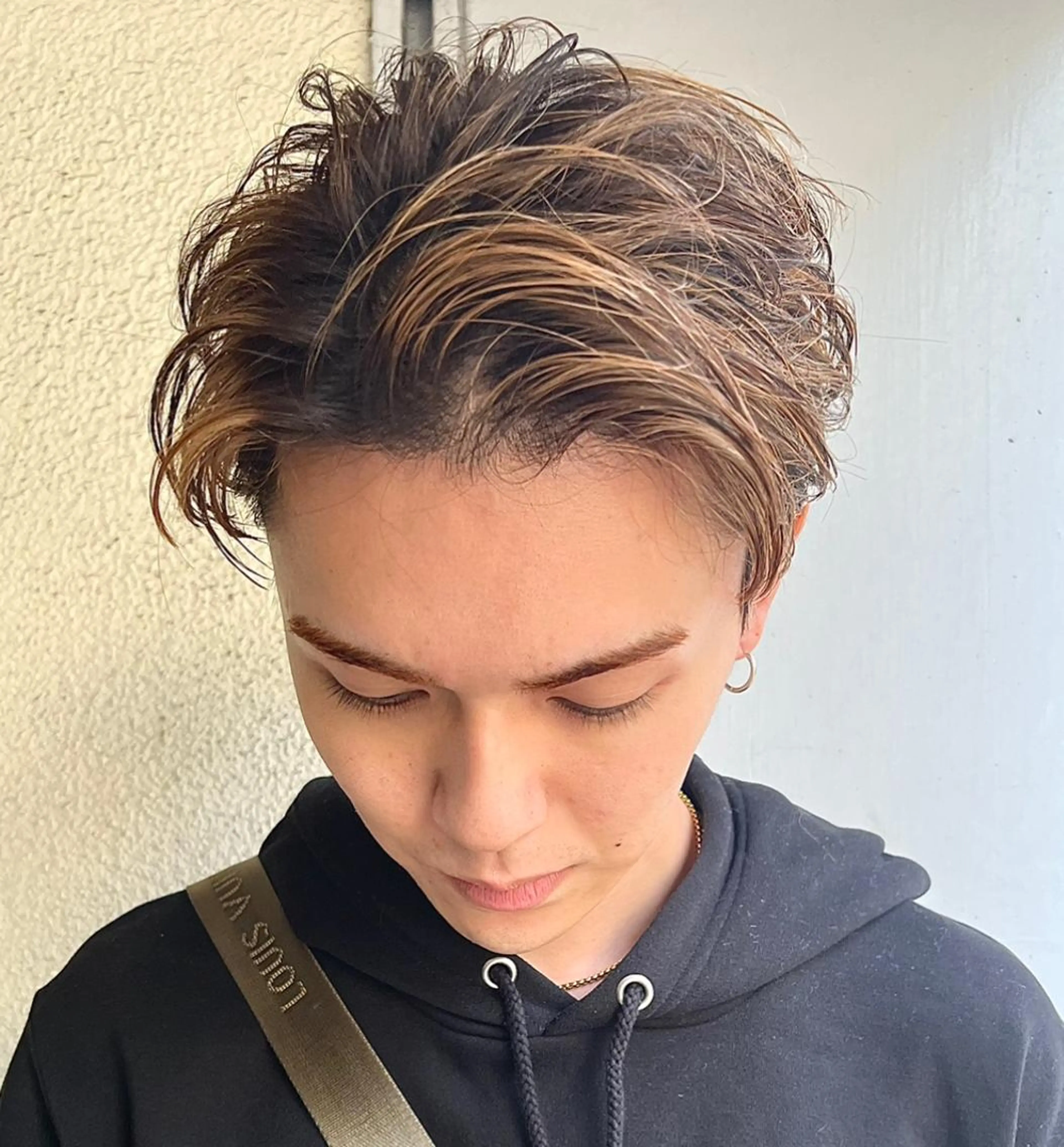 メンズ カット 猪原 海斗メンズパーマのヘアスタイル