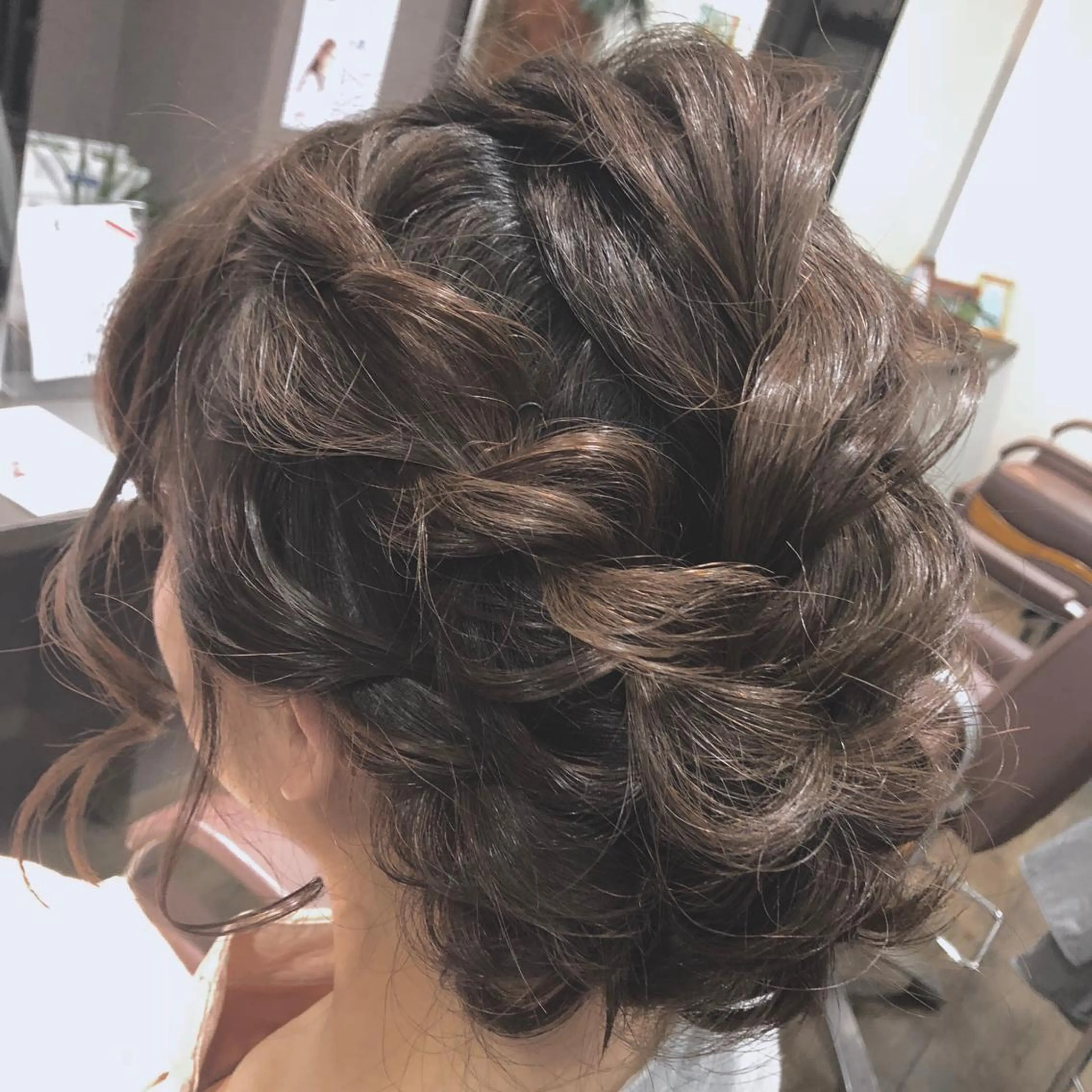 ミディアム ヘアアレンジ pep所属・pep natsumiのヘアスタイル