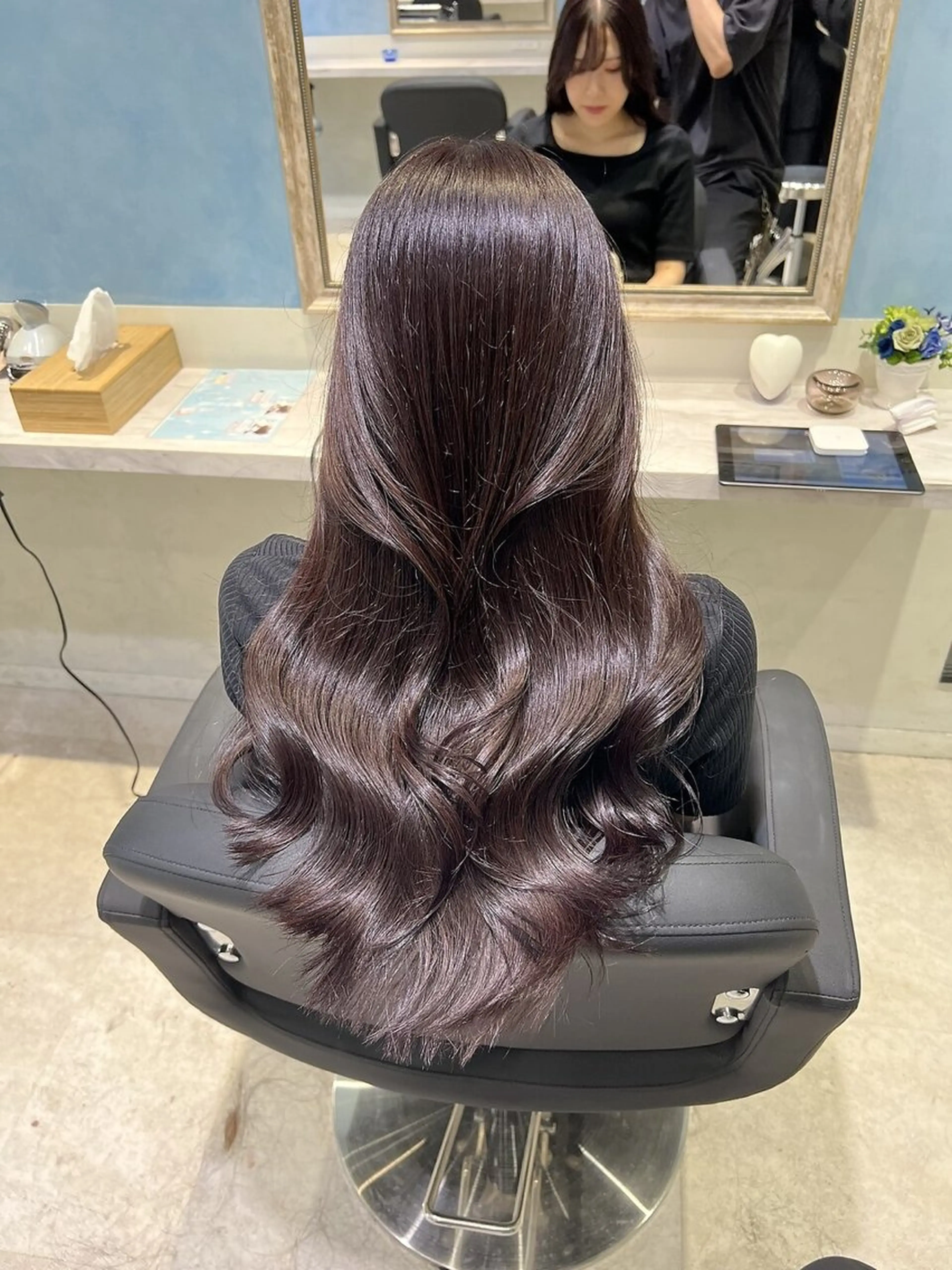 ロング カラー ハイトーン/ブリーチ 💙みずき💙のヘアスタイル