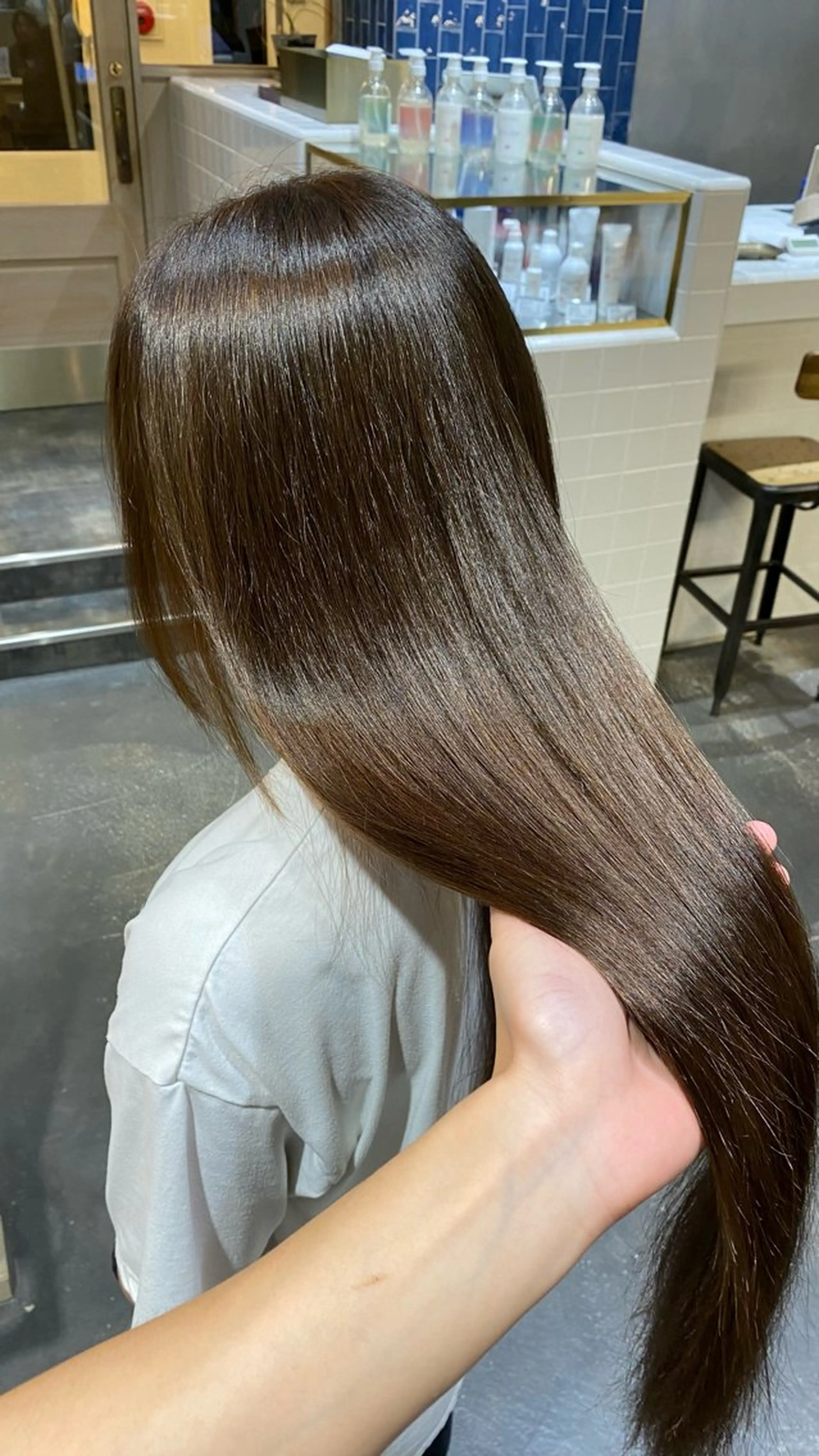 セミロング トリートメント 土屋 風雅のヘアスタイル