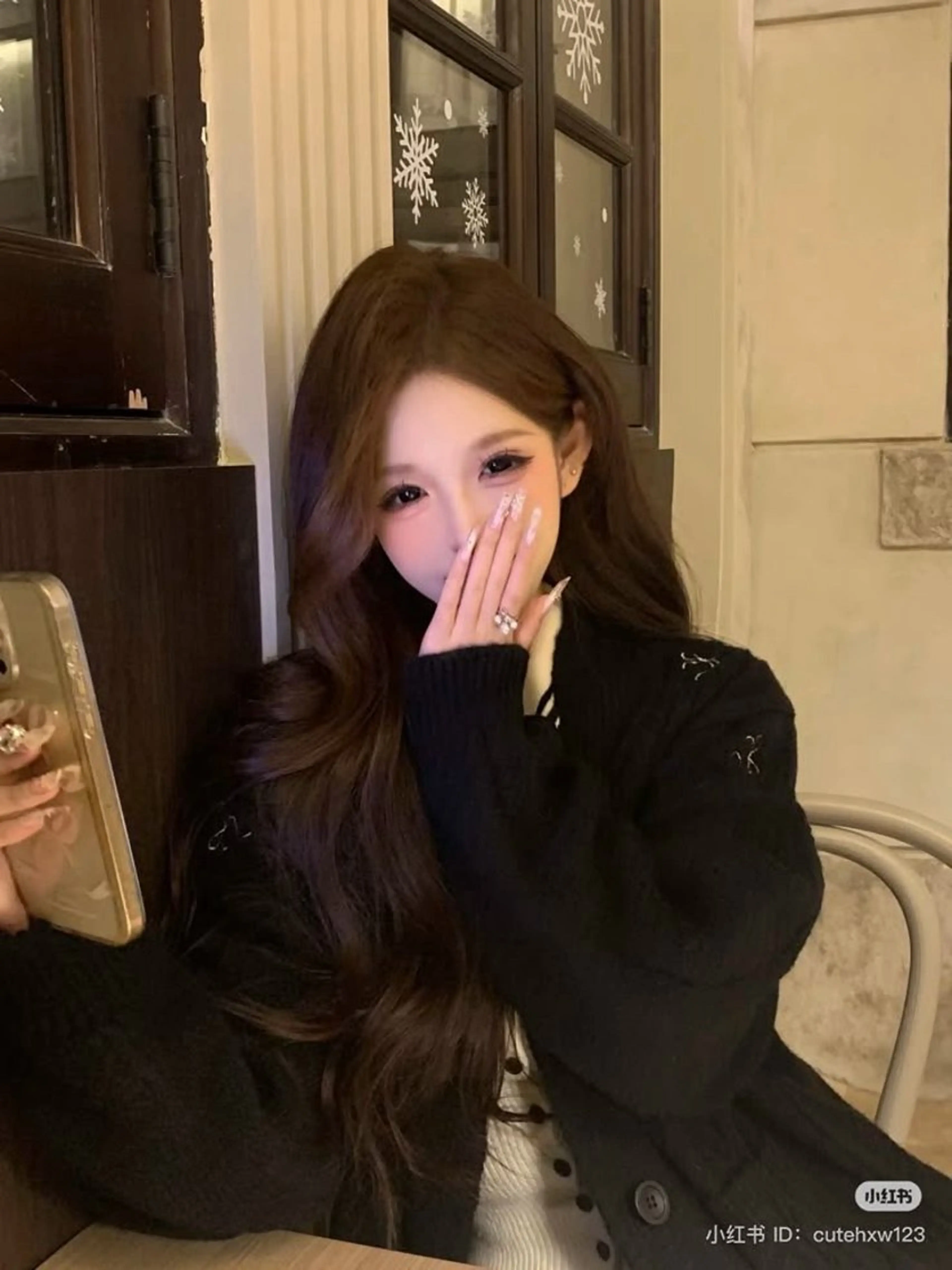 ロング カット ヘアカラー トリートメント 大人っぽ中韓レディ ヘア🤍MAOのヘアスタイル