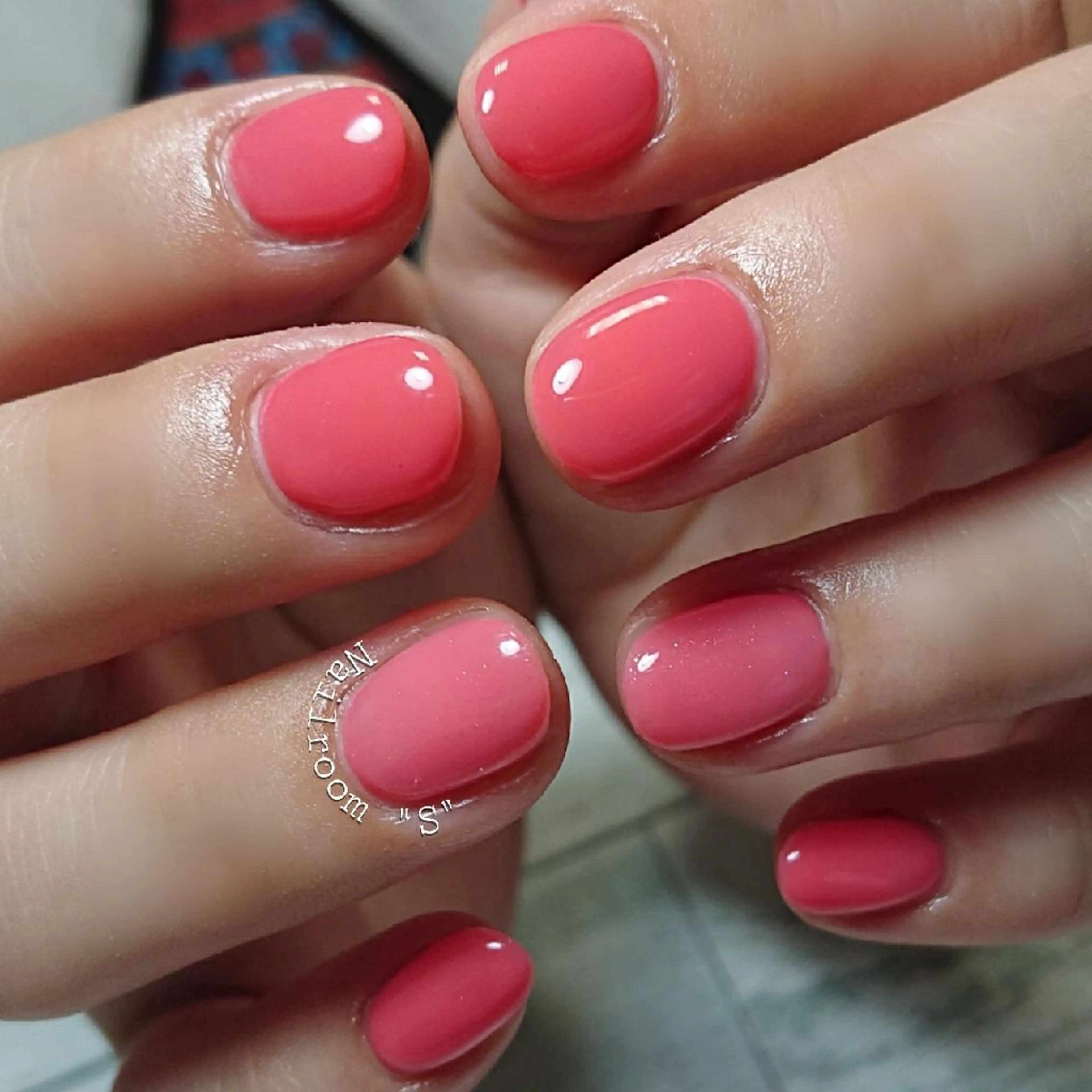 ネイル ピンク ハンドネイル ハンドケア Nail room  "S"  SAKAIのネイルデザイン