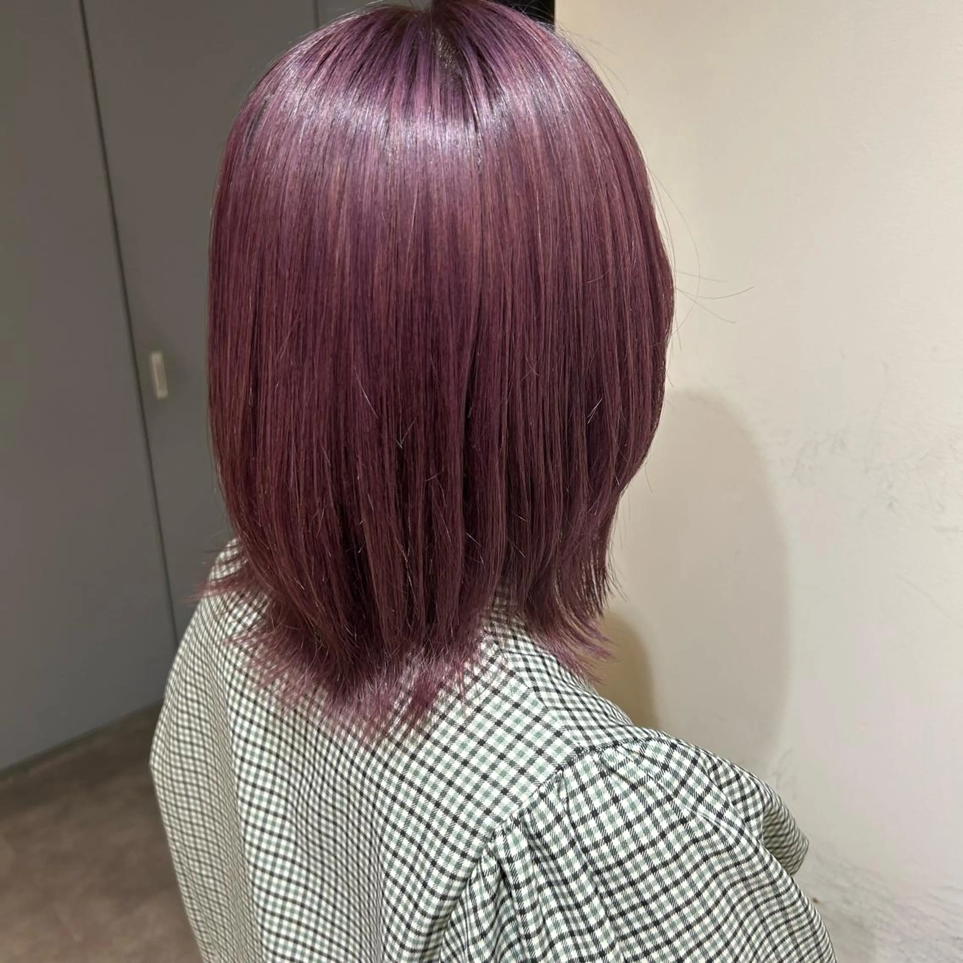ミディアム カラー ブリーチ ヘアカラー 👒oikawa kaede🍃のヘアスタイル