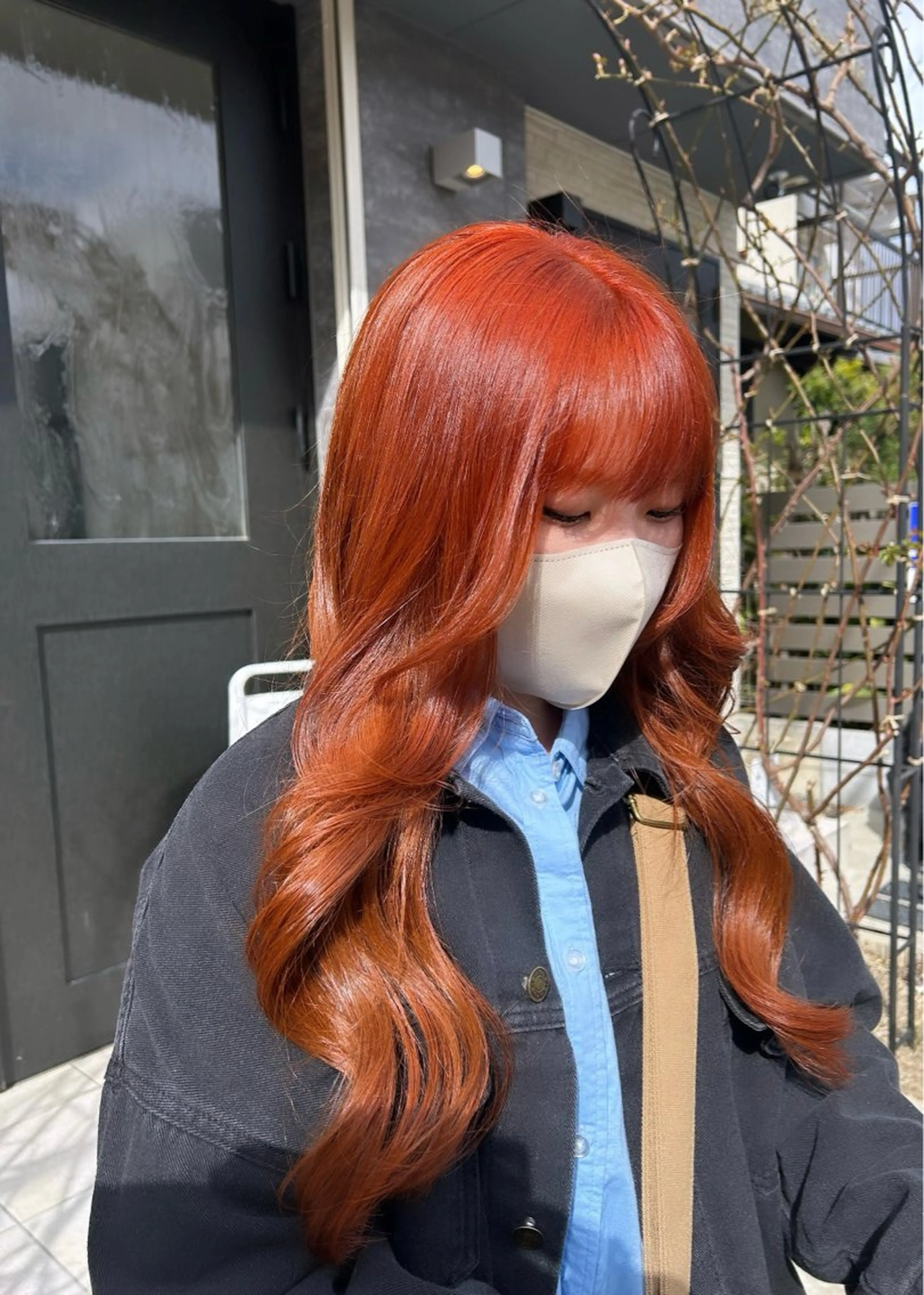 ロング カラー ヘアカラー トリートメント ﾖｼﾀﾞ ﾕｶのヘアスタイル