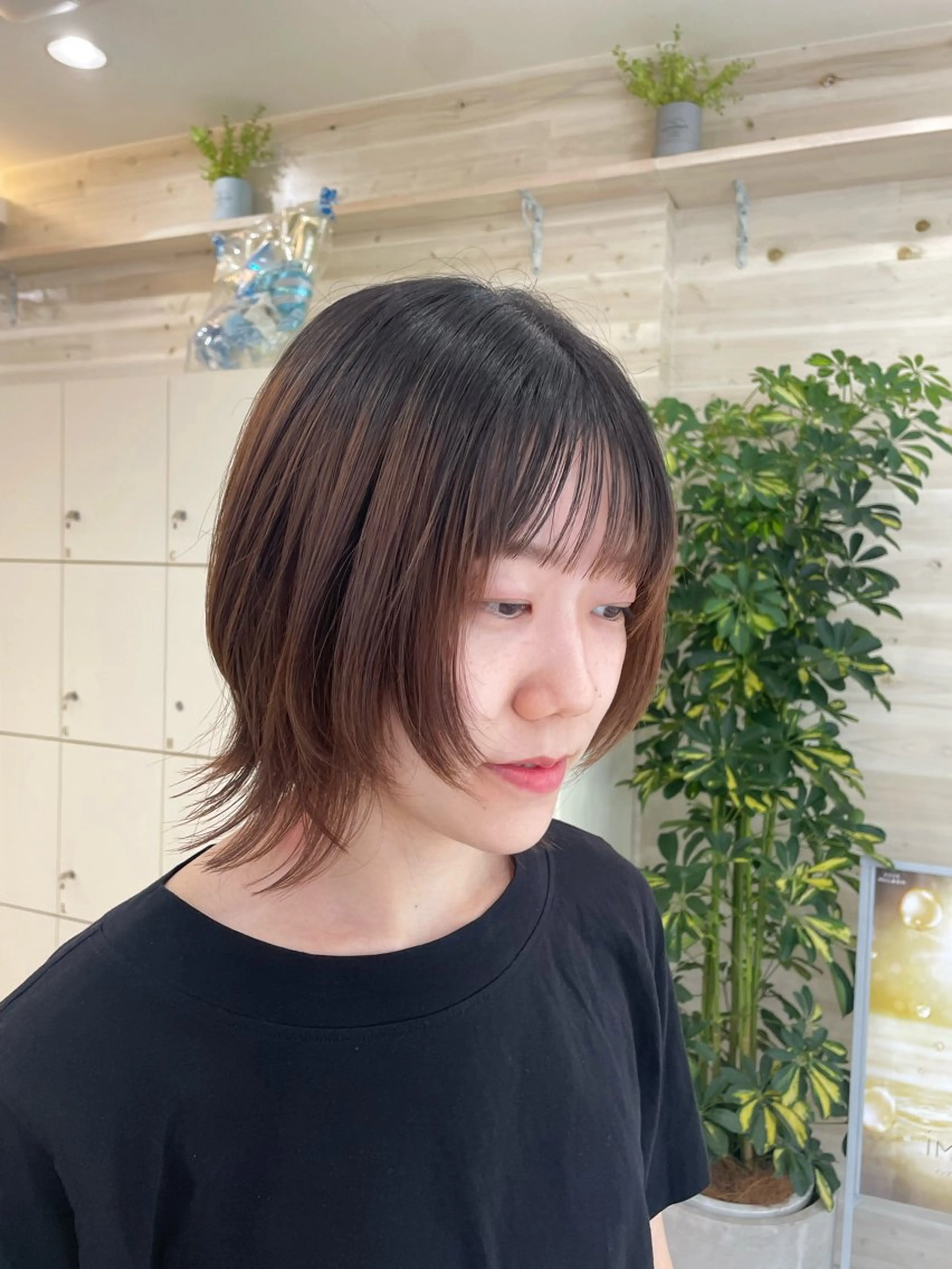 ミディアム 髪質改善 トリートメント ウルフカット カット トリートメント 田野倉NEXT店 美髪ニストのヘアスタイル