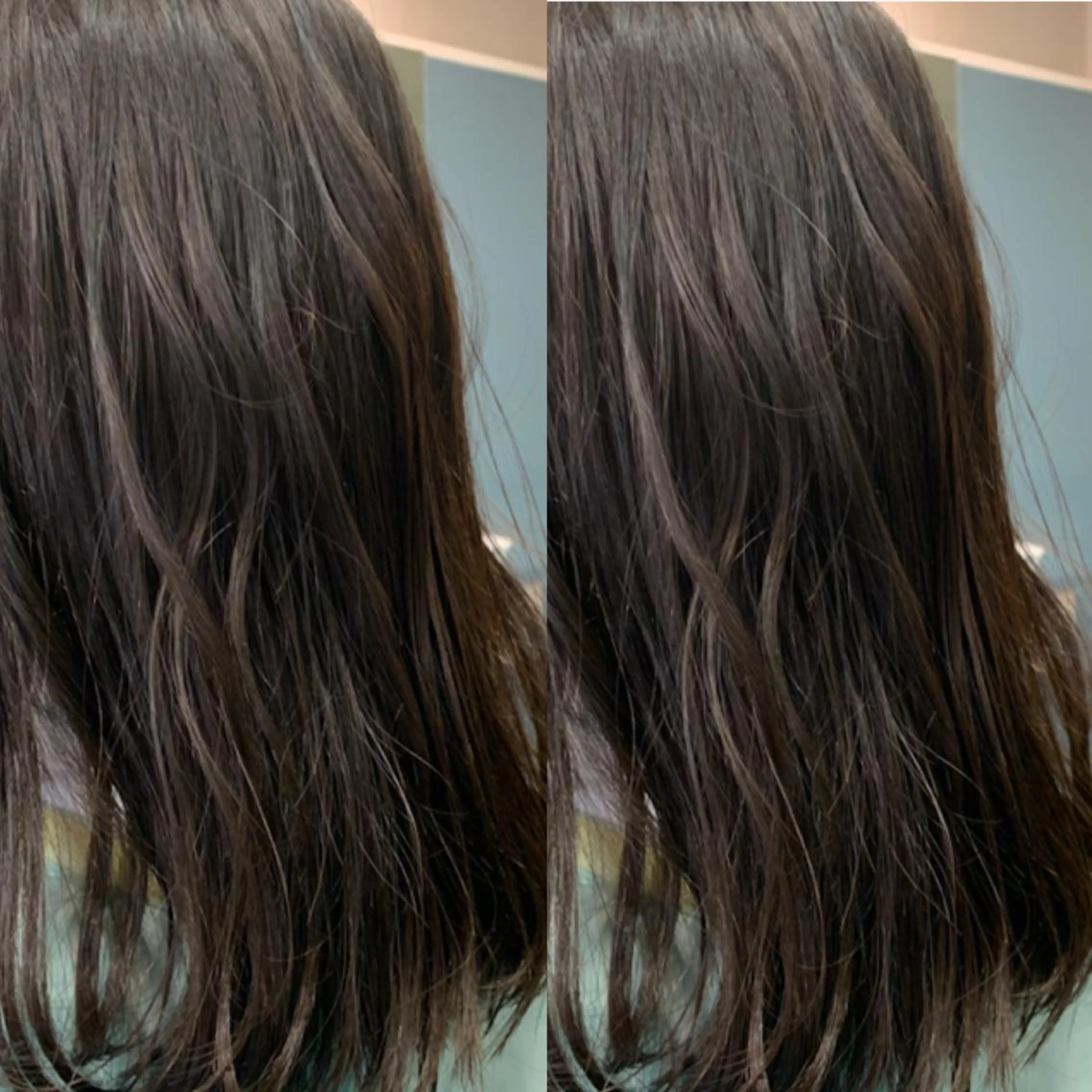 セミロング ヘアアレンジ ウスイマイコ カット/ケアカラーのヘアスタイル