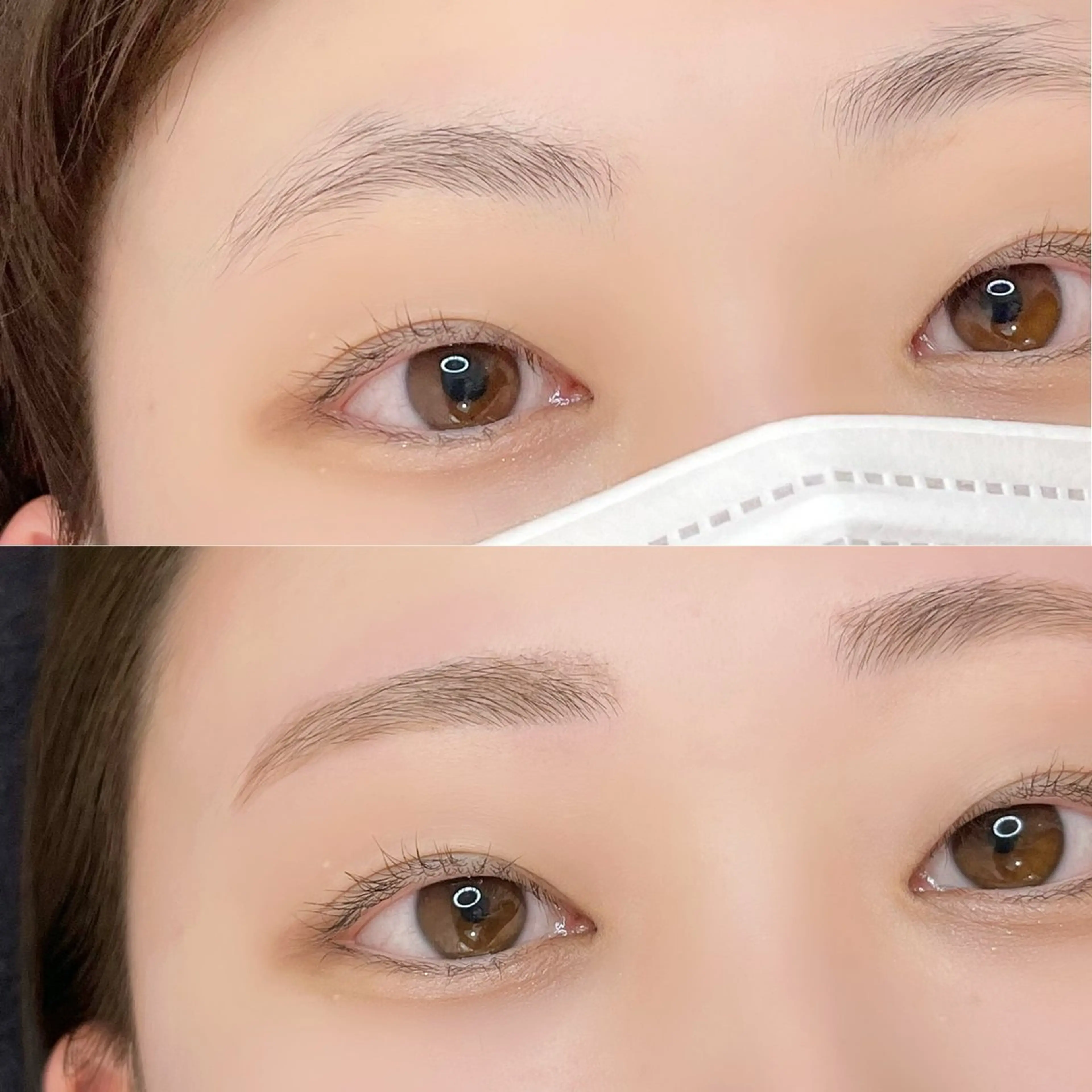 アイブロウ 眉カット 眉毛ワックス脱毛 長尾 桃果 🫧 eyelistのマツエク・マツパデザイン