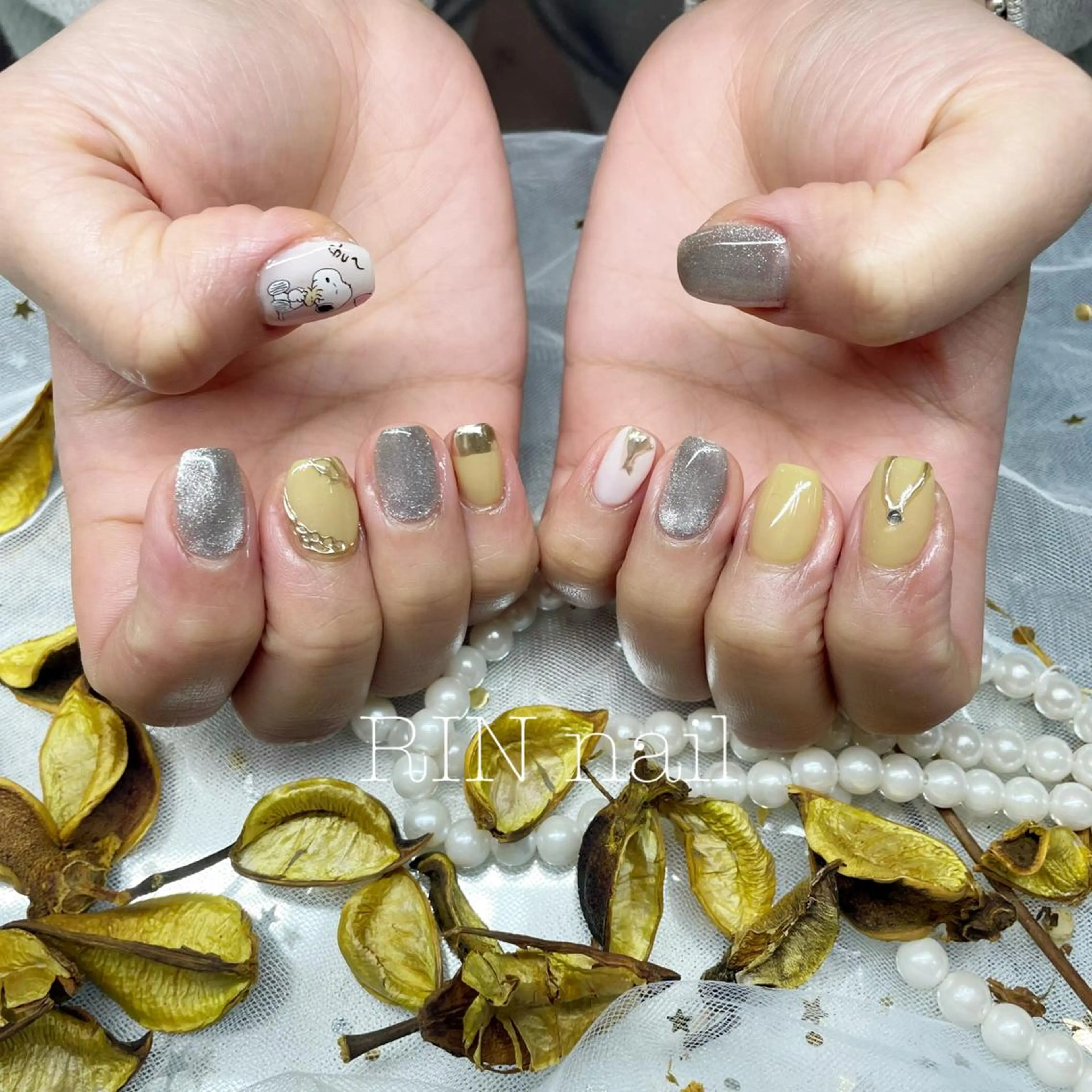 ネイル ハンドネイル ハンドケア RIN HOMEnailのネイルデザイン