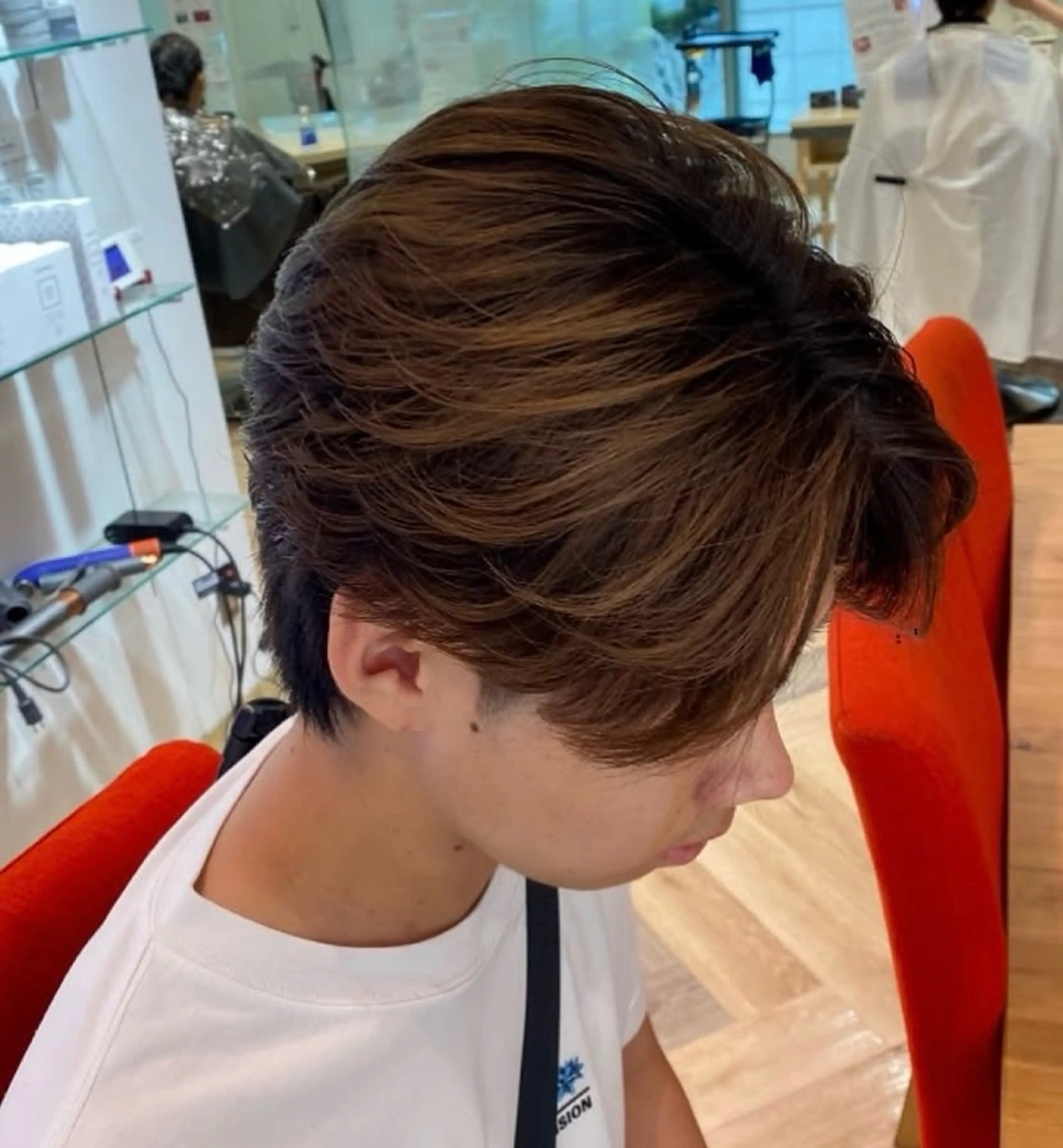 パーマ メンズ カット パーマ メンズ特化/フェザー /パーマ/伊勢元のヘアスタイル