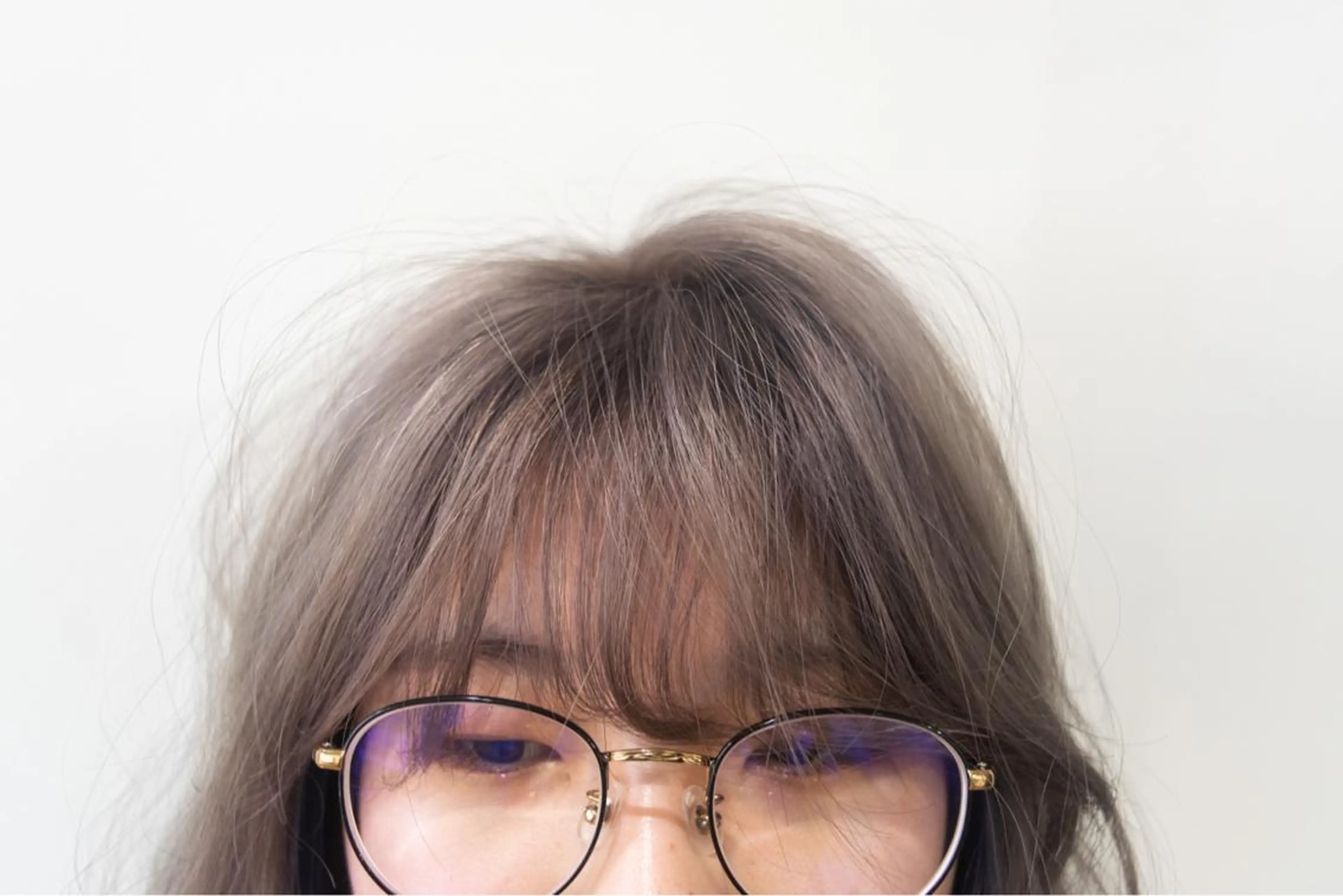 カラー ヘアカラー トリートメント ハイトーンカラー RYUのヘアスタイル