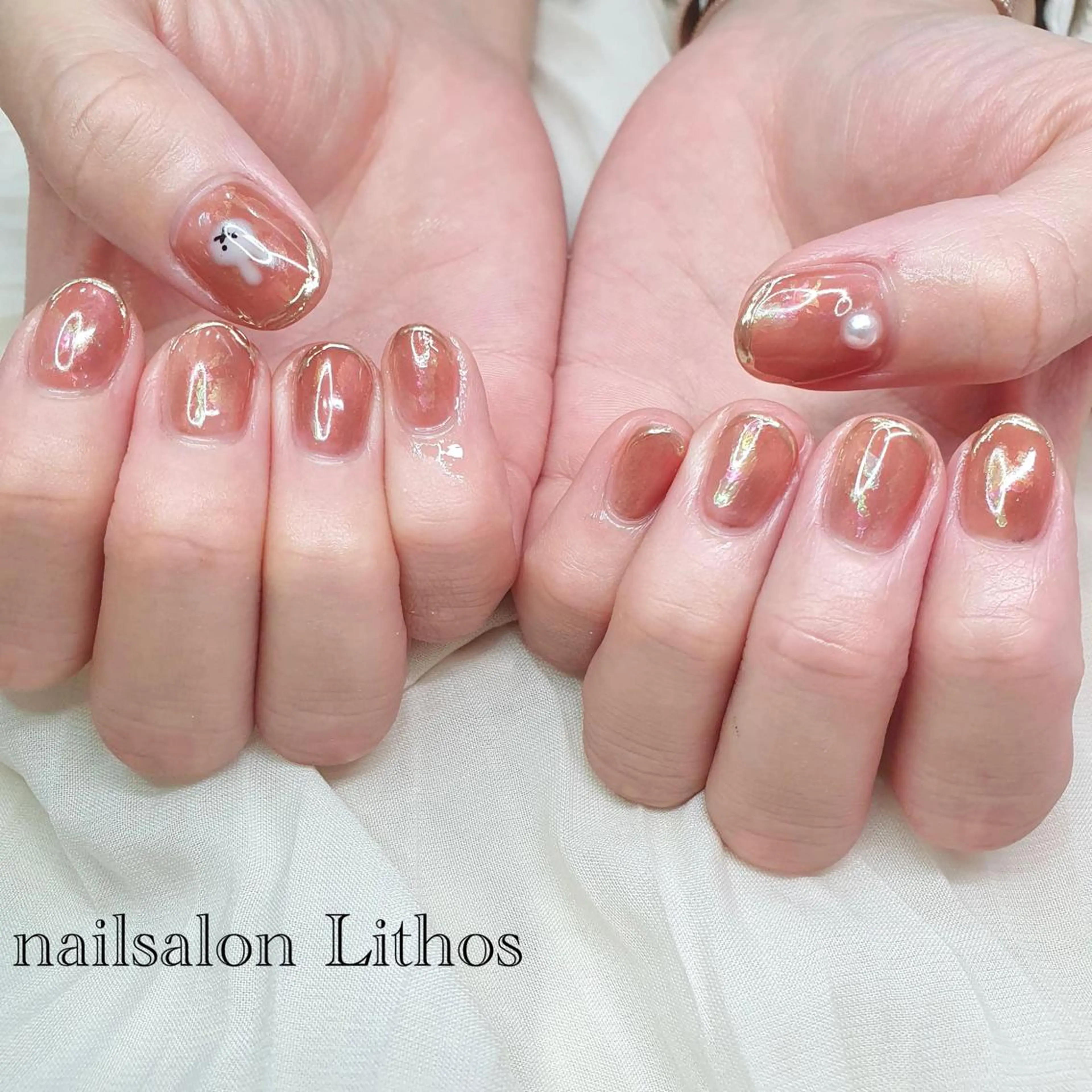 ネイル ハンドネイル nailsalon Lithos所属・nailsalon Recontreのネイルデザイン
