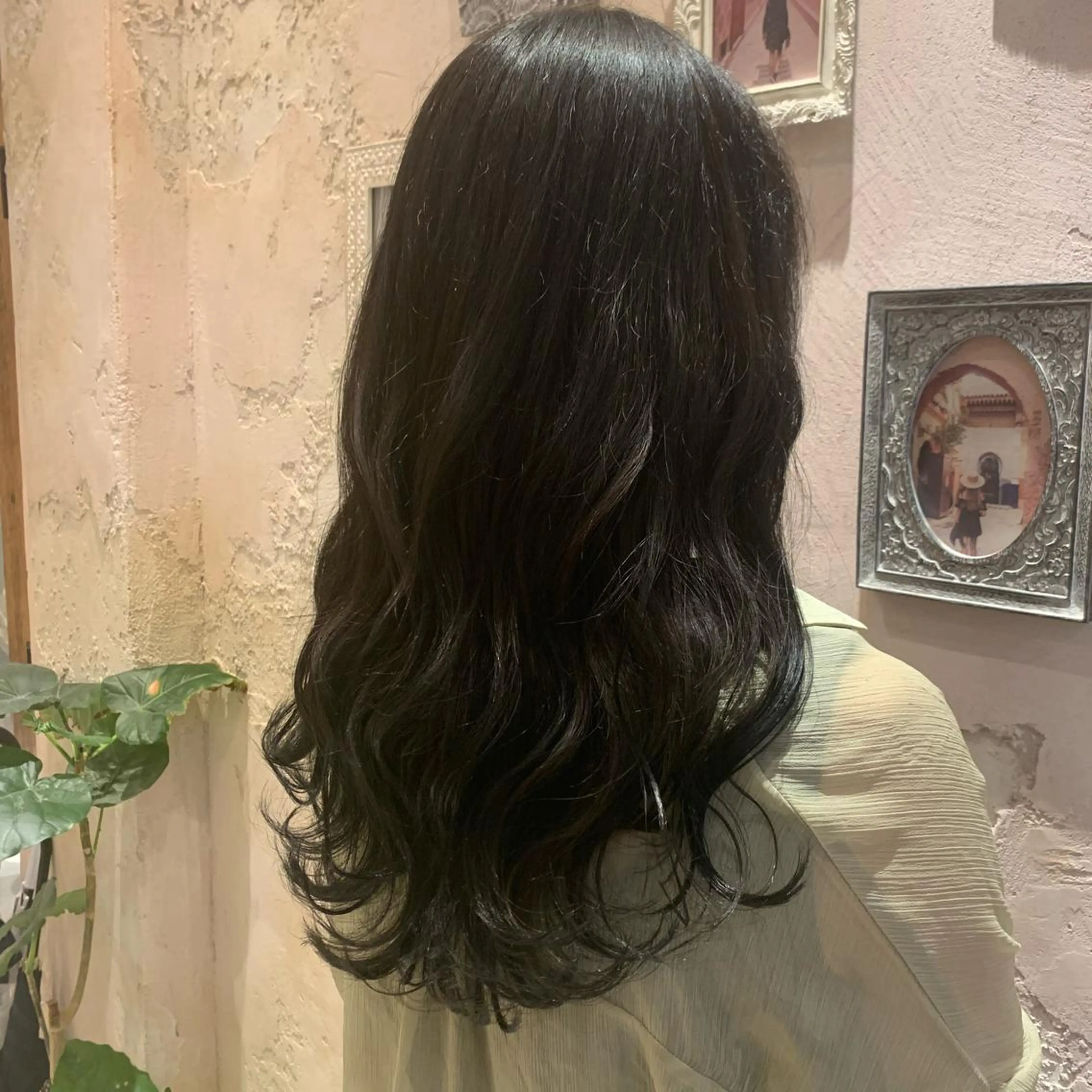 ロング ヘアカラー トリートメント 韓国ヘア特化型美容師 カワノマイ🇰🇷のヘアスタイル