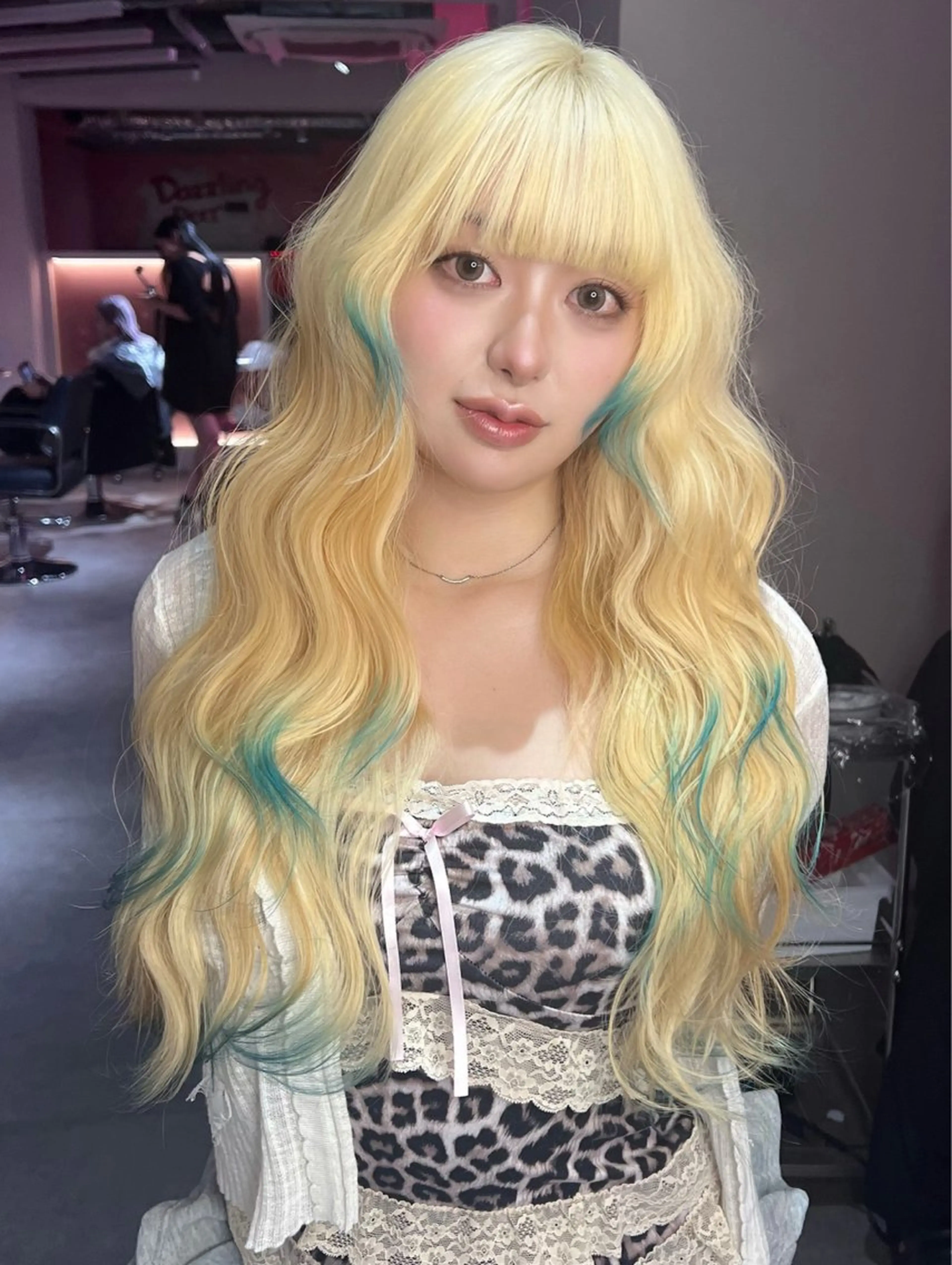 ロング sara/名古屋 /ハイトーンのヘアスタイル