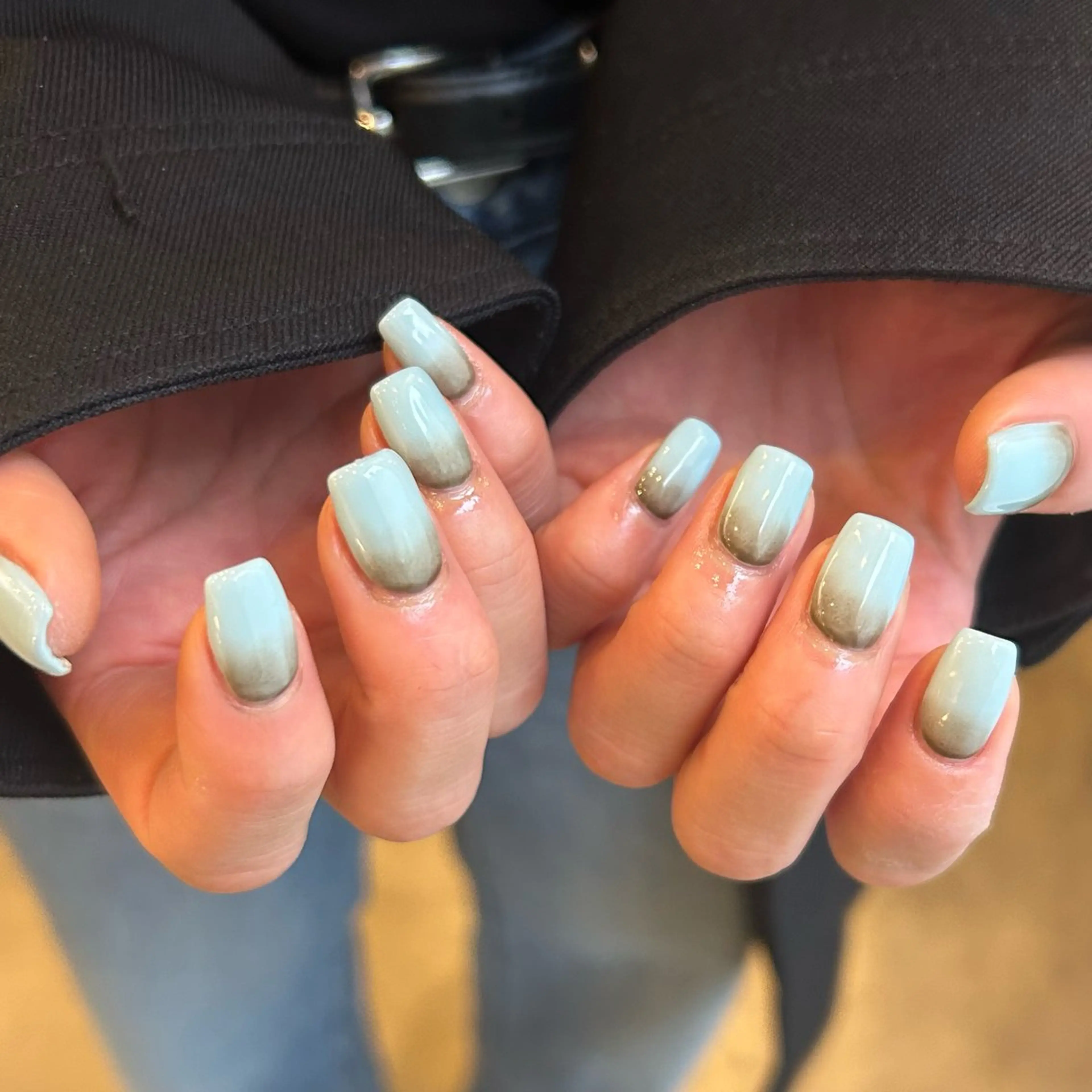 ネイル ブラウン ハンドネイル 裕美 広尾|恵比寿ネイルのネイルデザイン