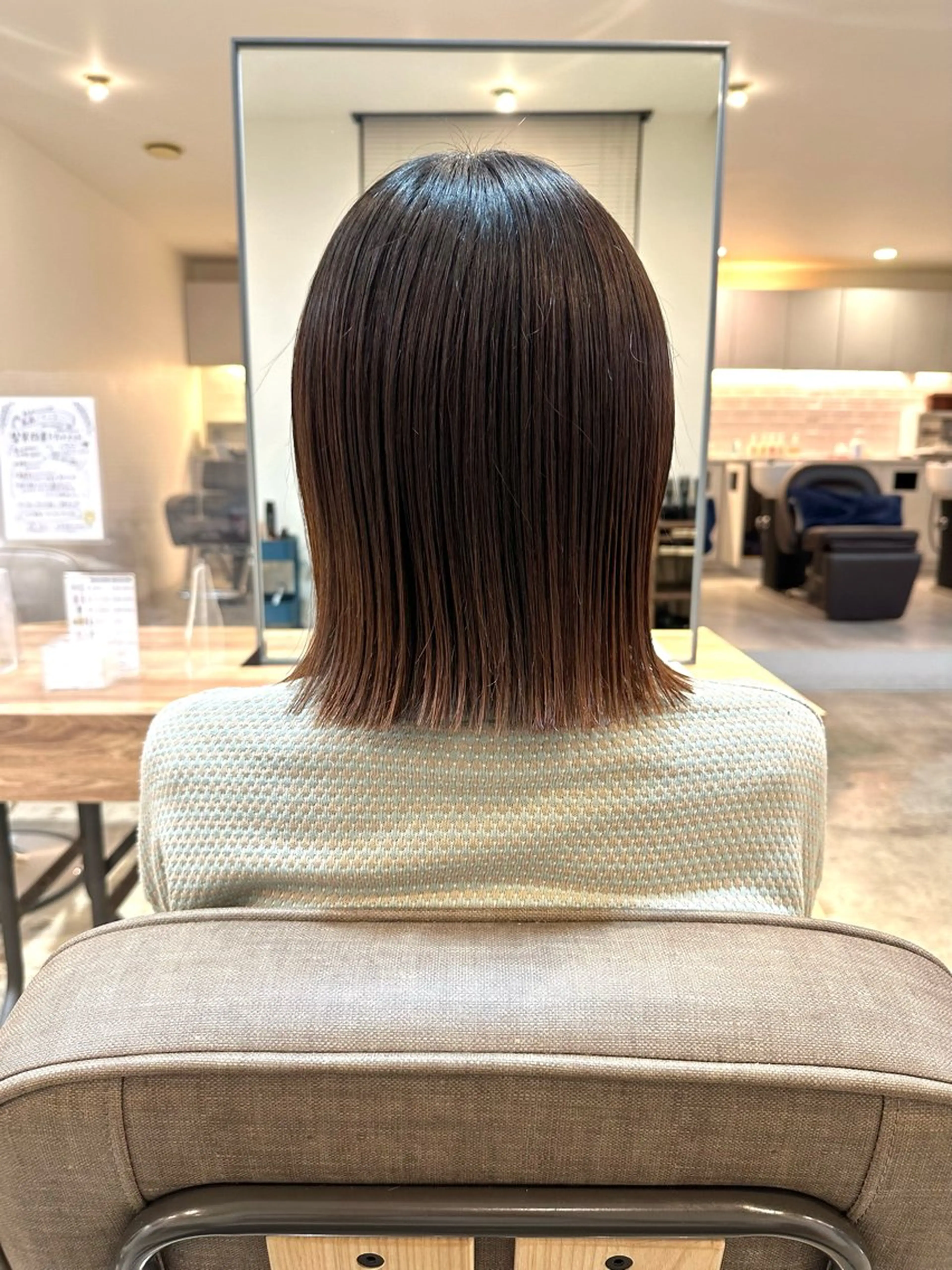 ミディアム ボブ 外ハネヘア ボブ特化美容師 /荒井悠葵のヘアスタイル