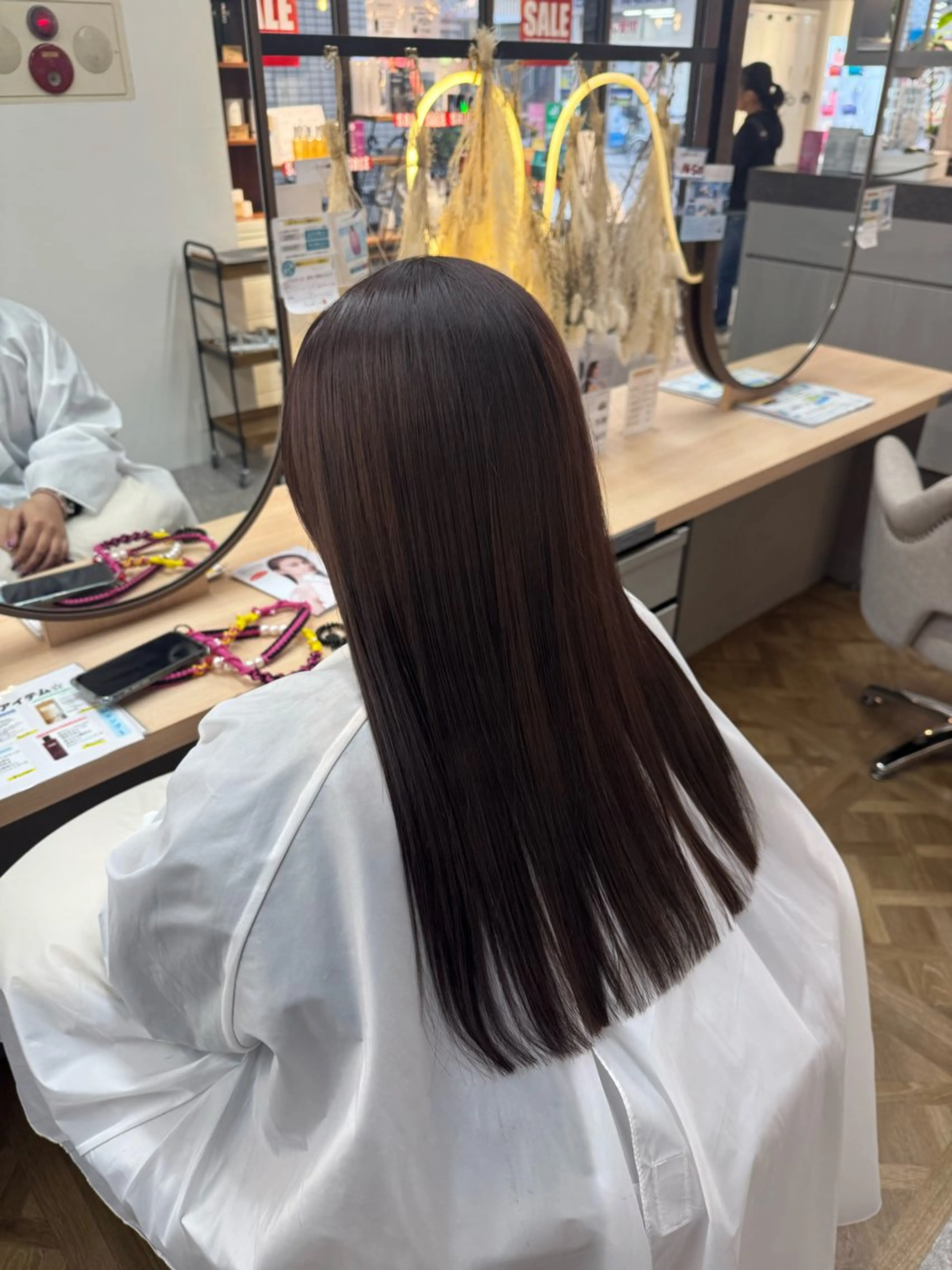 ロング カラー ヘアカラー トリートメント Ayaka 福岡美容師のヘアスタイル