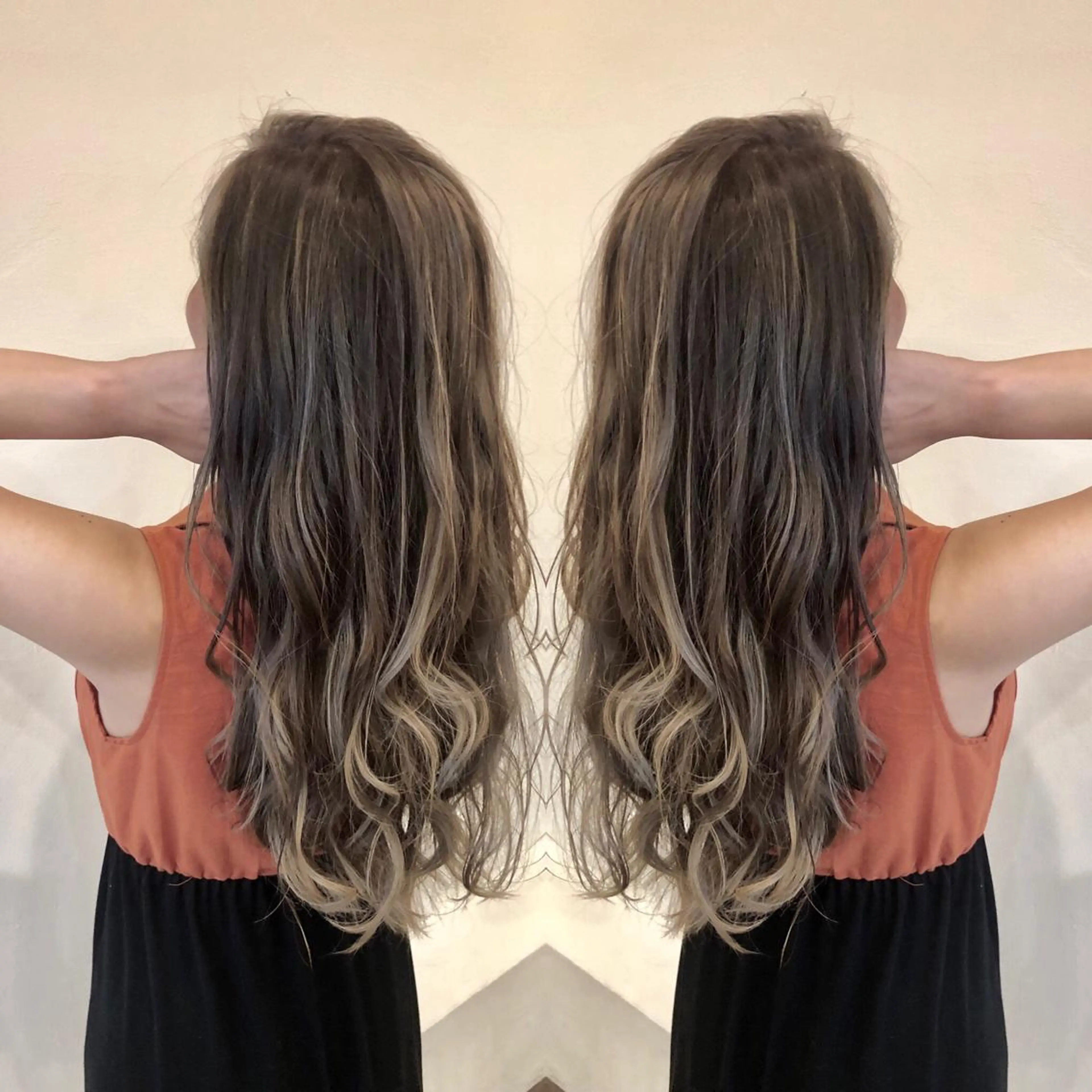 ロング カラー ヘアカラー Hair make VERDA所属・宮下 耕平のヘアスタイル