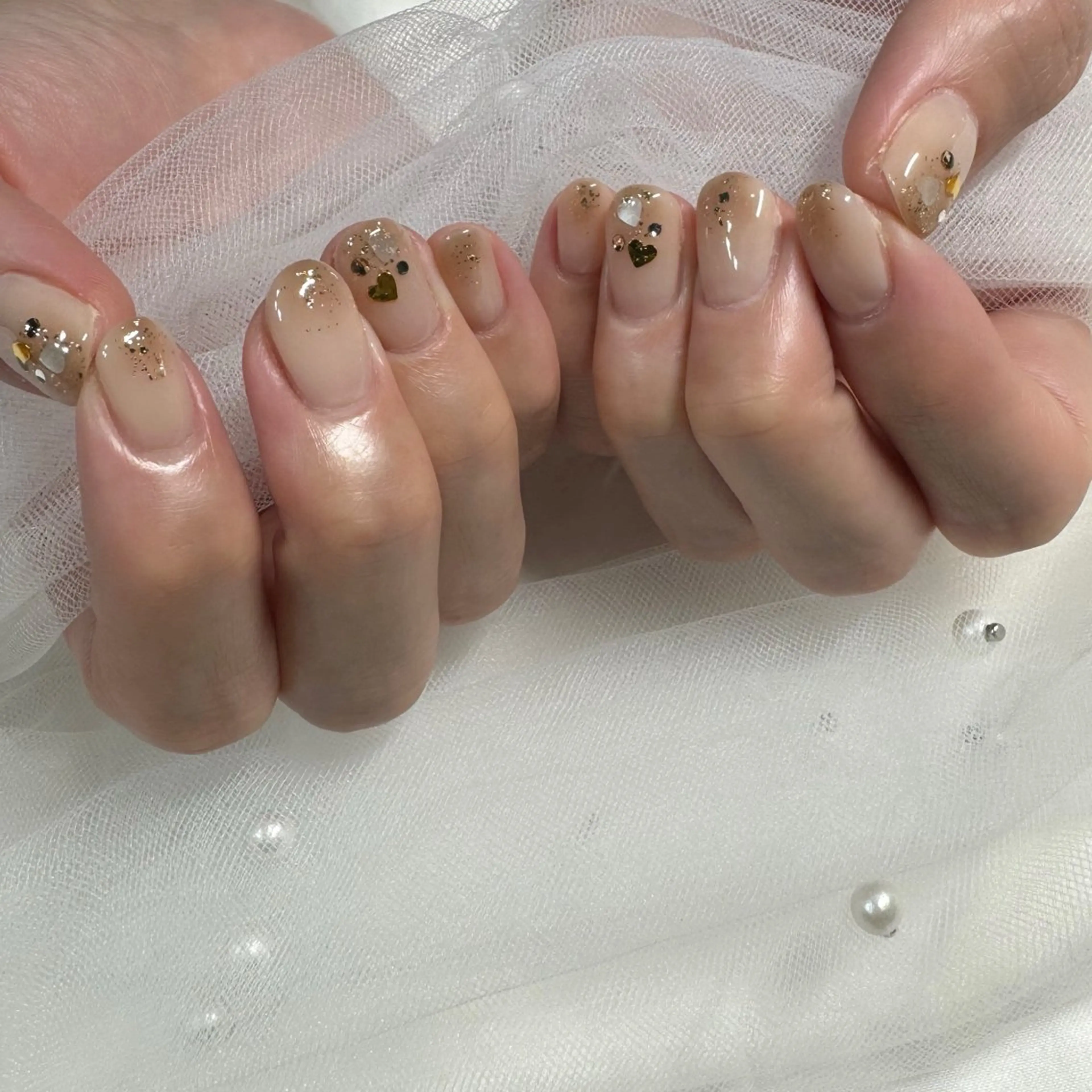 ネイル ジェルネイル 東 千夏のネイルデザイン