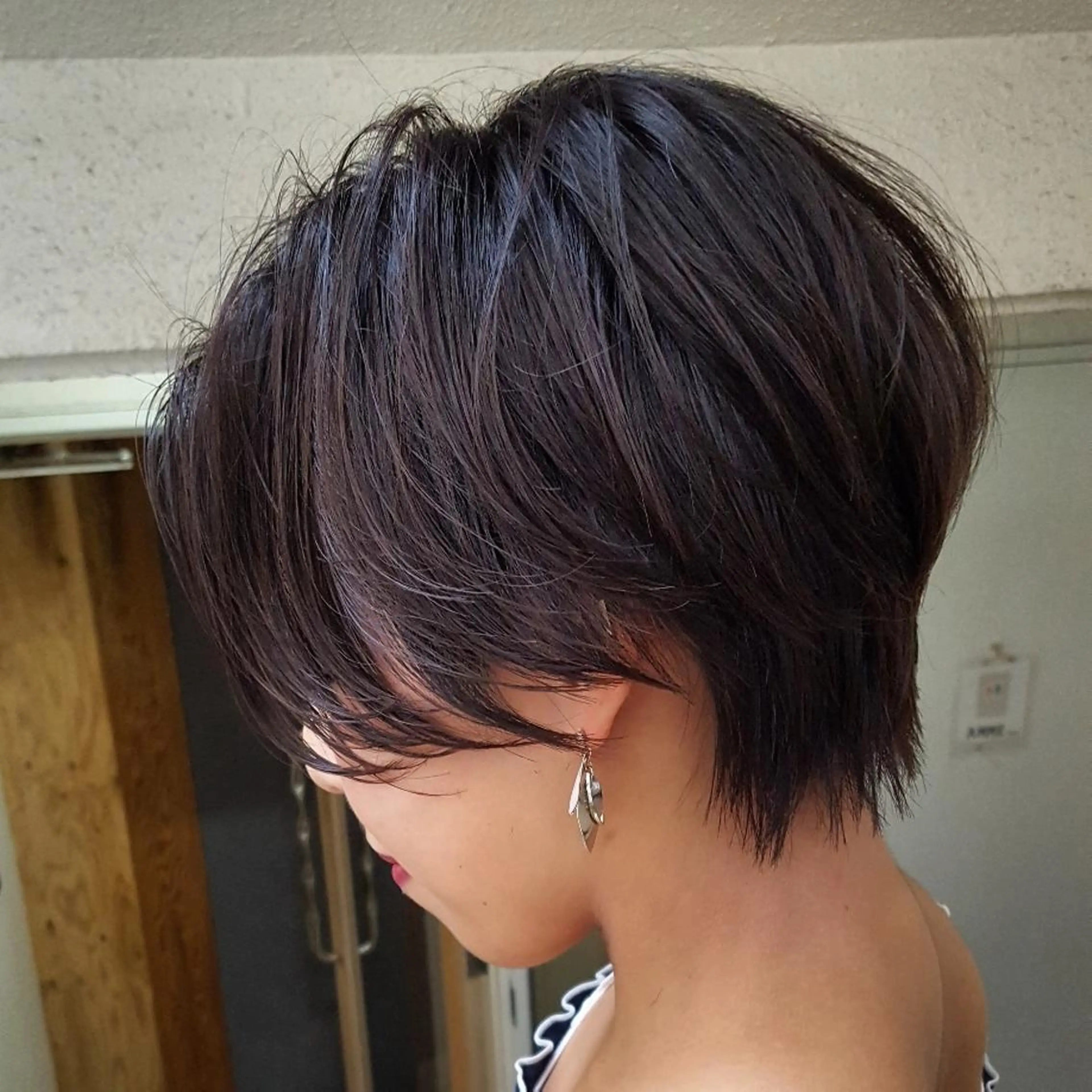 ショート カラー ハンサムショート ショートヘア 🔳髪質改善🔳 岡本陽のヘアスタイル