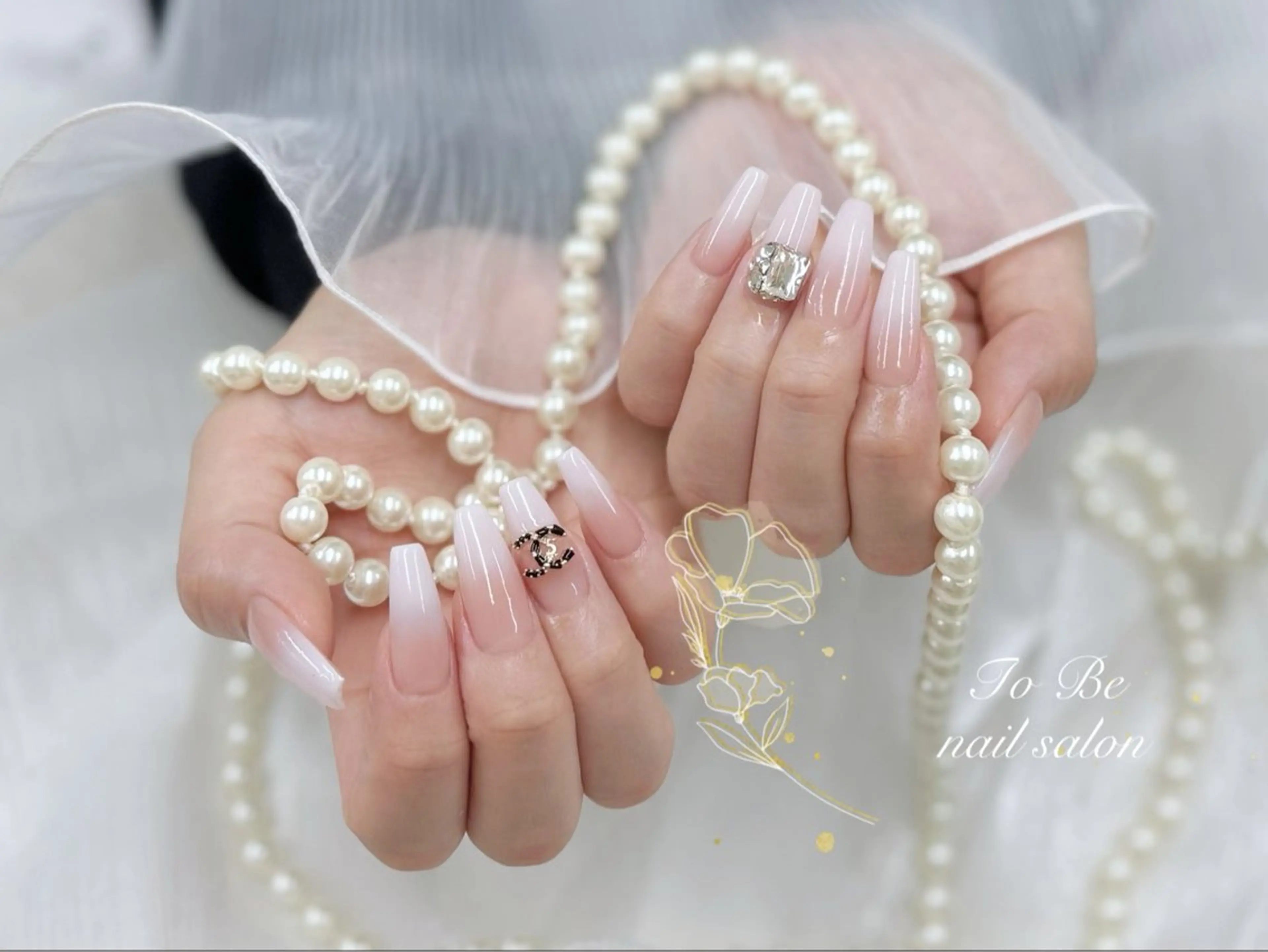 ネイル ハンドネイル Nail Salon To Be珈月のネイルデザイン