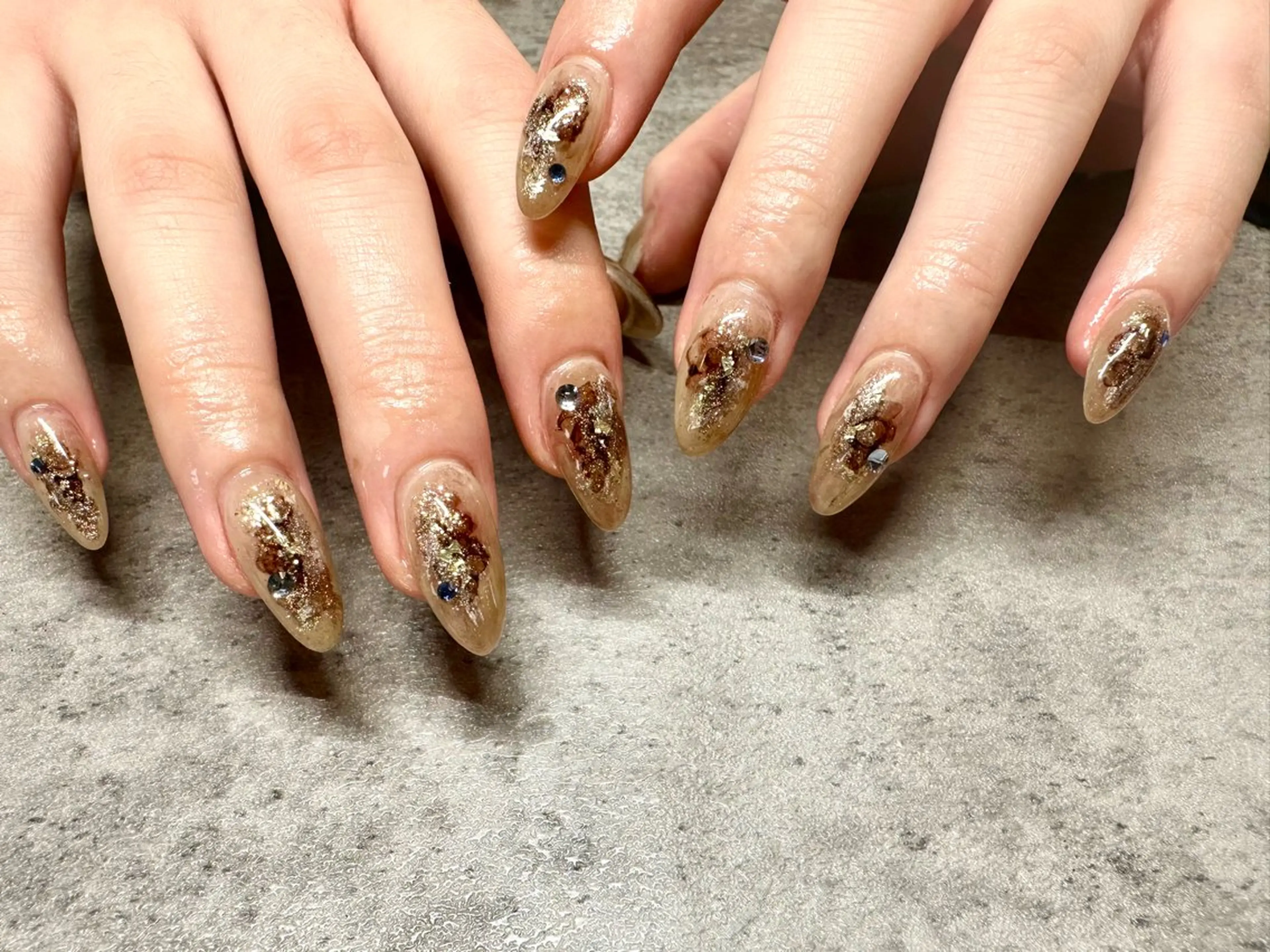 ネイル アートネイル ニュアンスネイル CHARME所属・ネイルサロン CHARMEのネイルデザイン