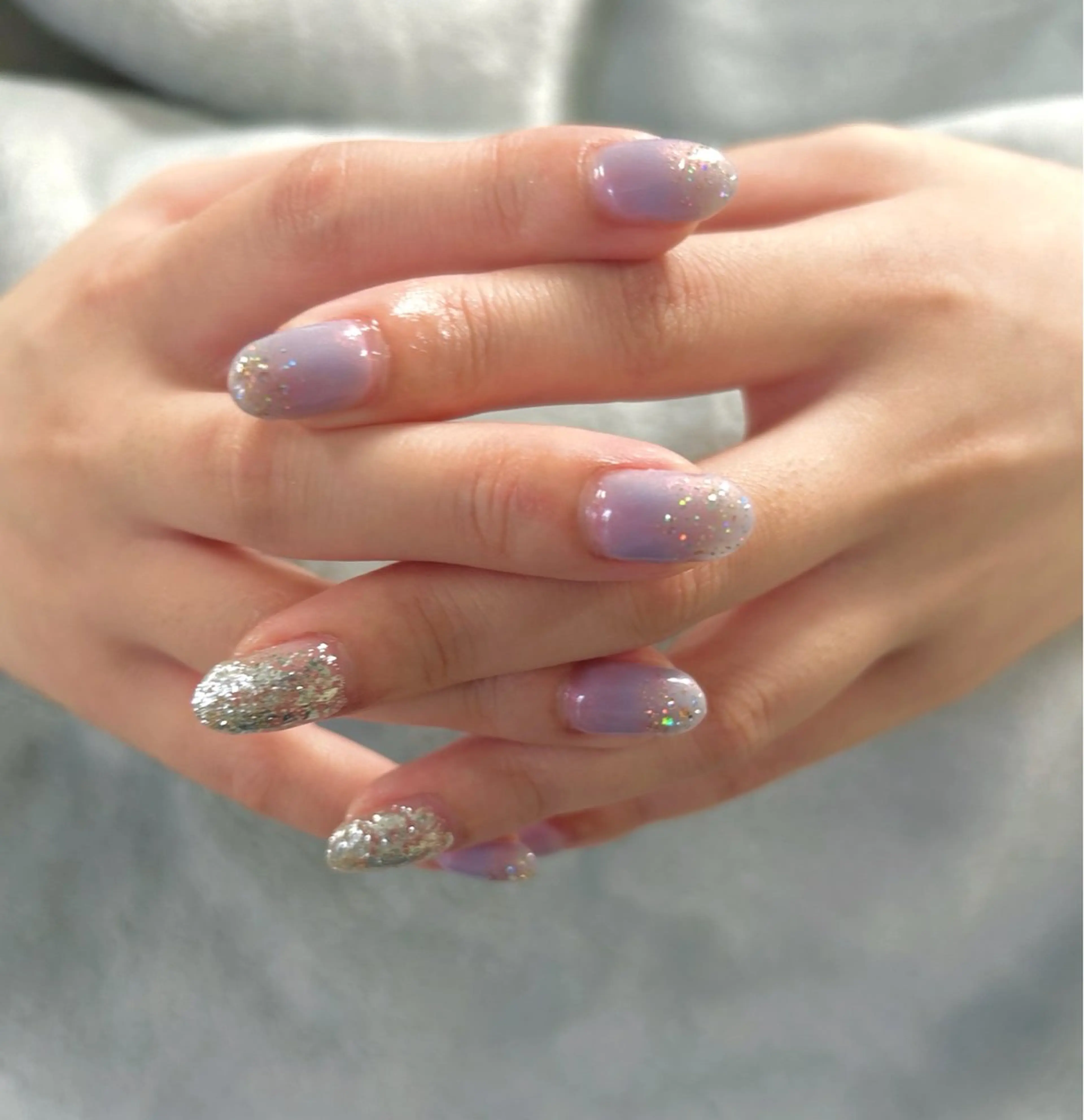 ネイル ラメ(グリッター) MYu Beauty Salon YURIのネイルデザイン