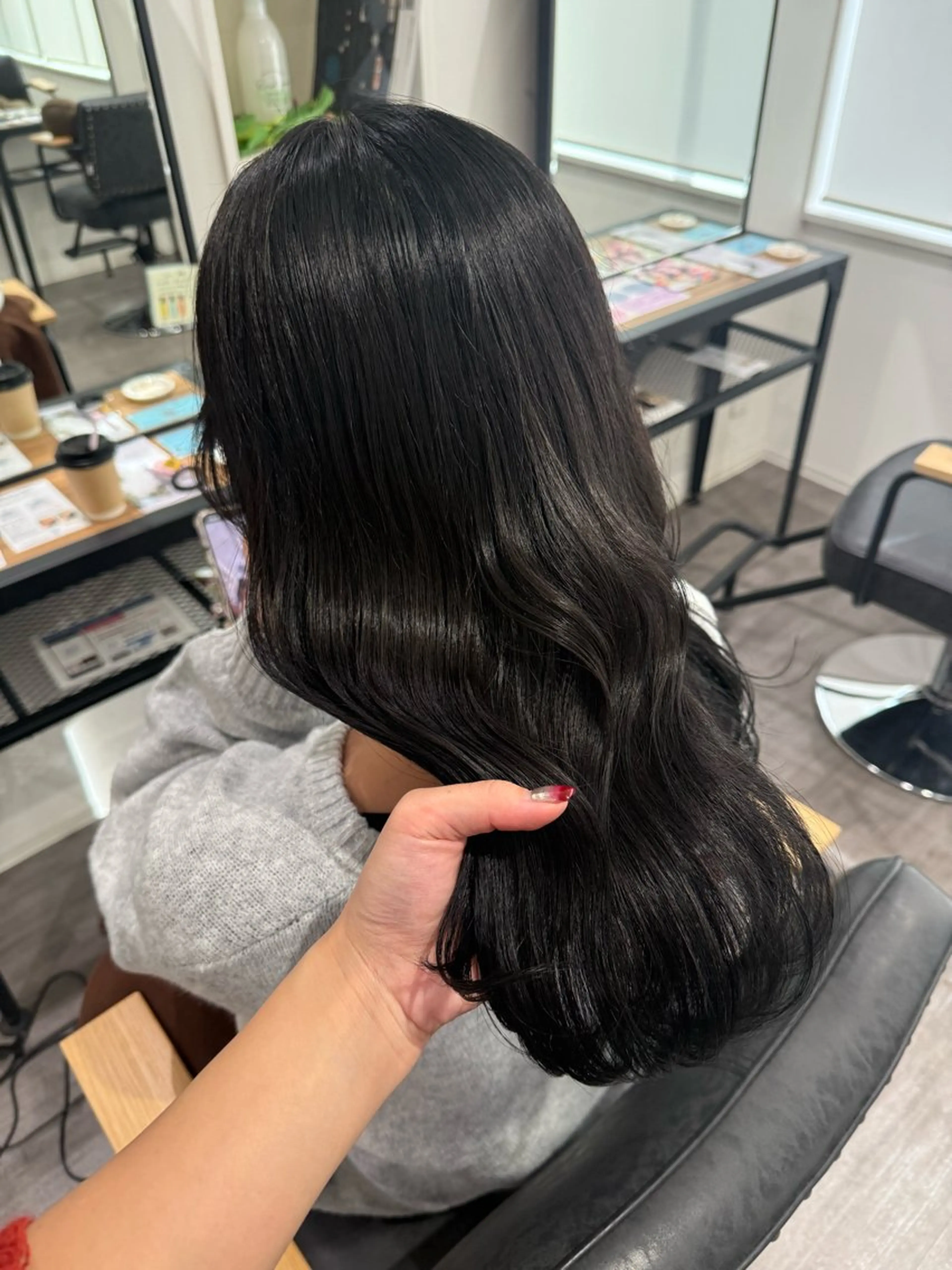 セミロング カット ヘアカラー cocotte🌿 amaneのマツエク・マツパデザイン