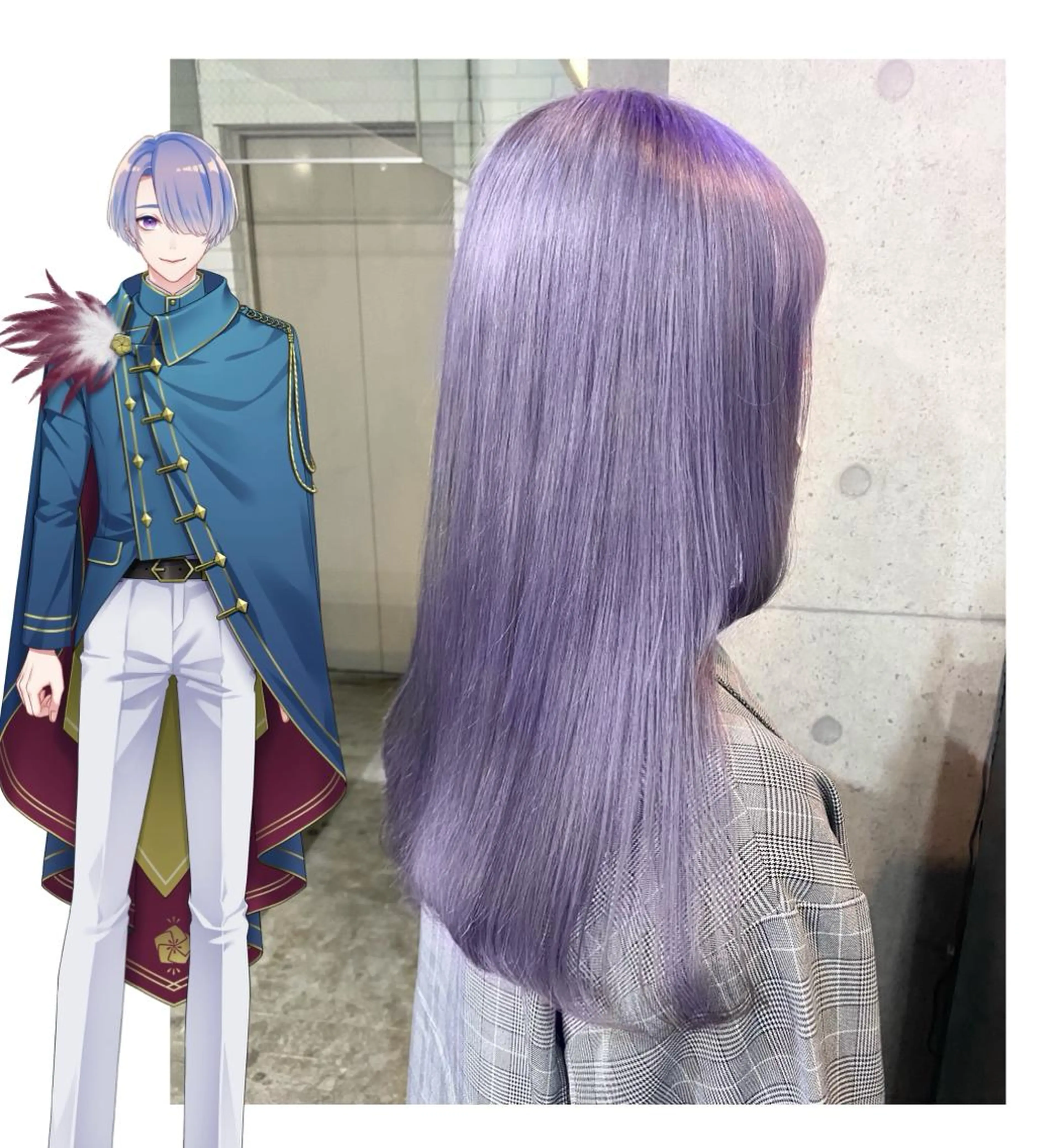 セミロング カラー ヘアカラー トリートメント GARU-ガル-所属・TSUNO🦖 派手髪/オタク美容師のヘアスタイル