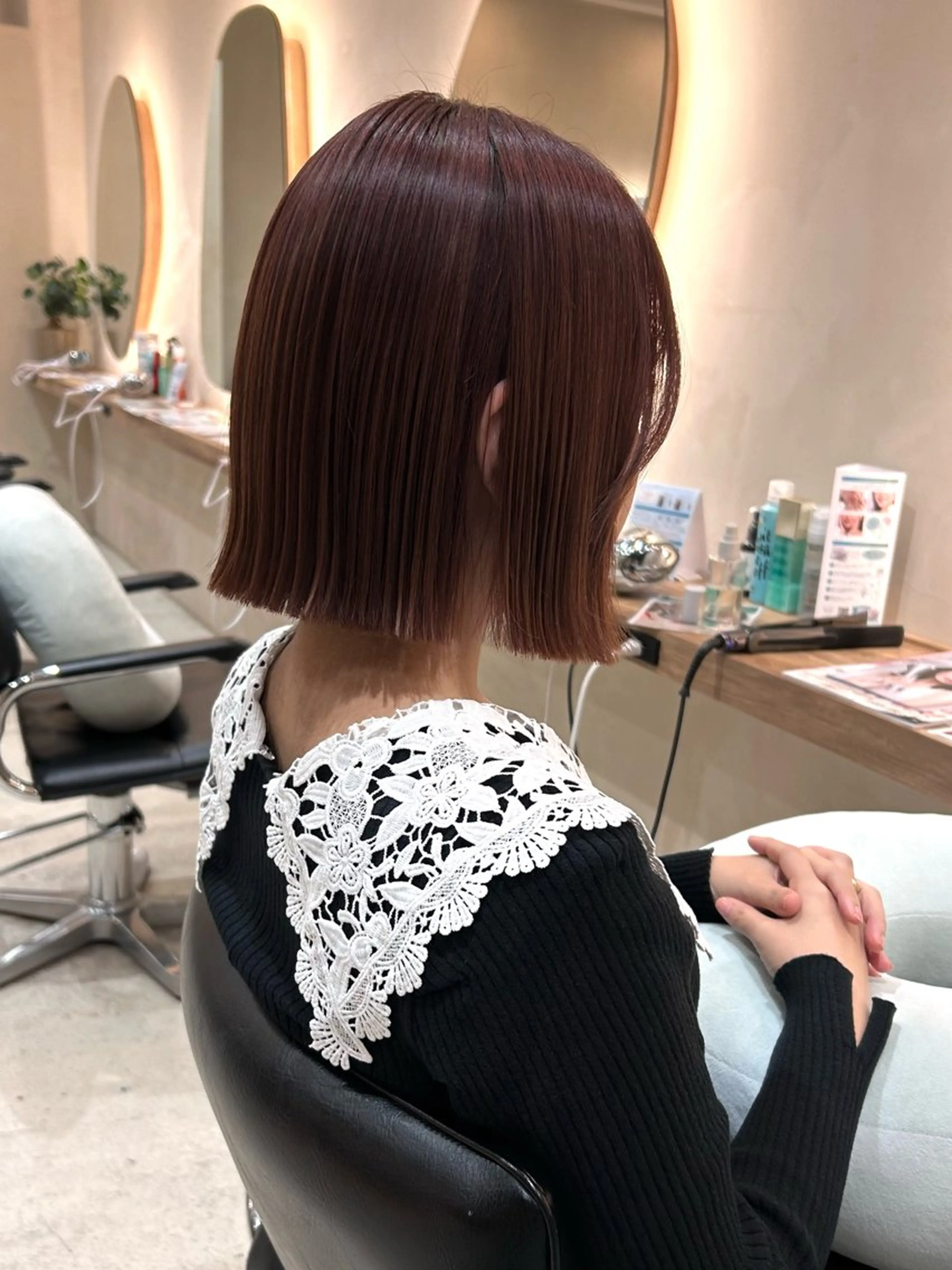 ショート カット ヘアカラー ボブカット募集中 ／もえまる🌻のヘアスタイル