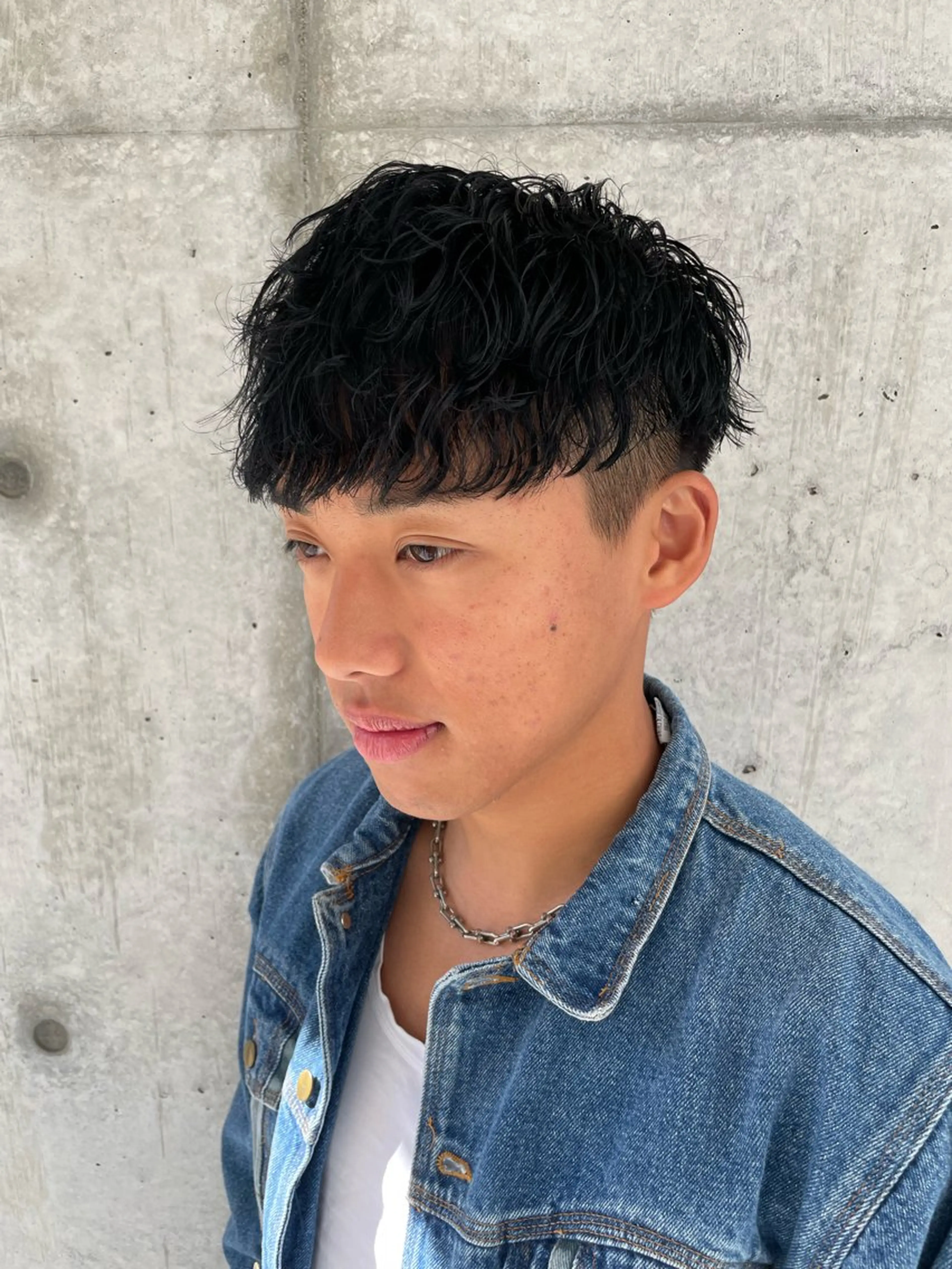 ショート カラー パーマ ヘアアレンジ メンズ カット パーマ トリートメント ヘアセット 亀井隆汰/メンズ専門 パーマ特化美容師のヘアスタイル