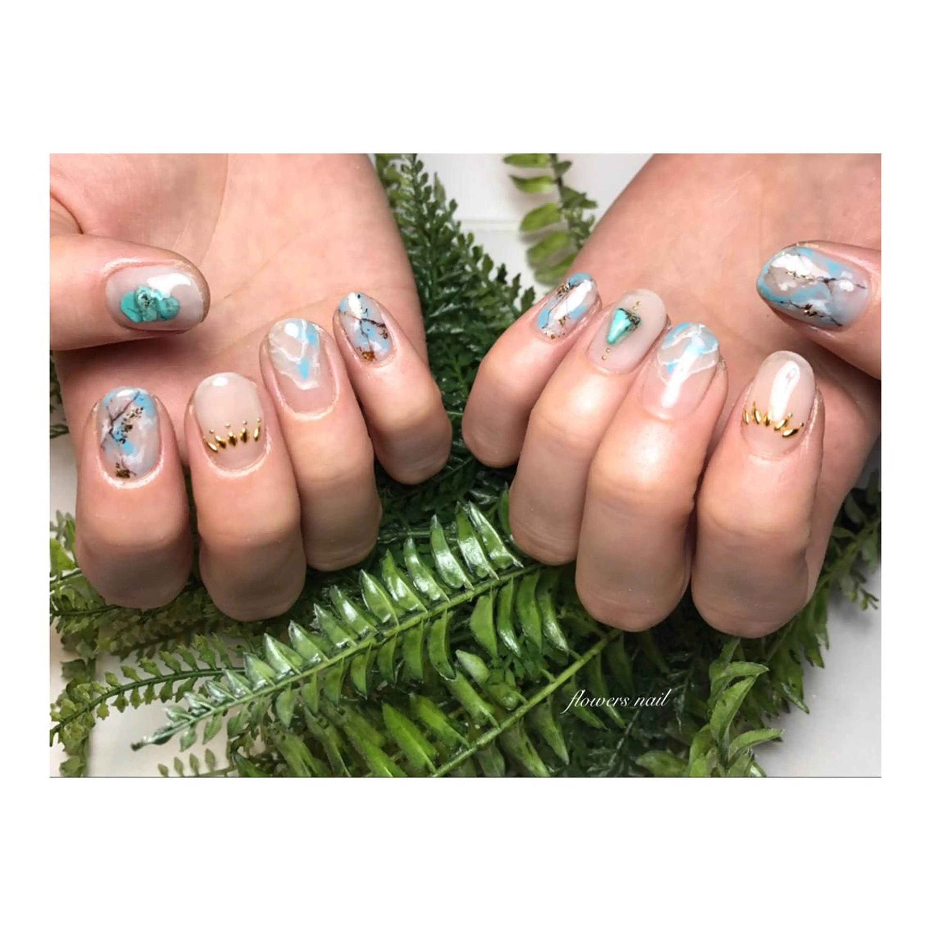 ネイル flowers nailのネイルデザイン