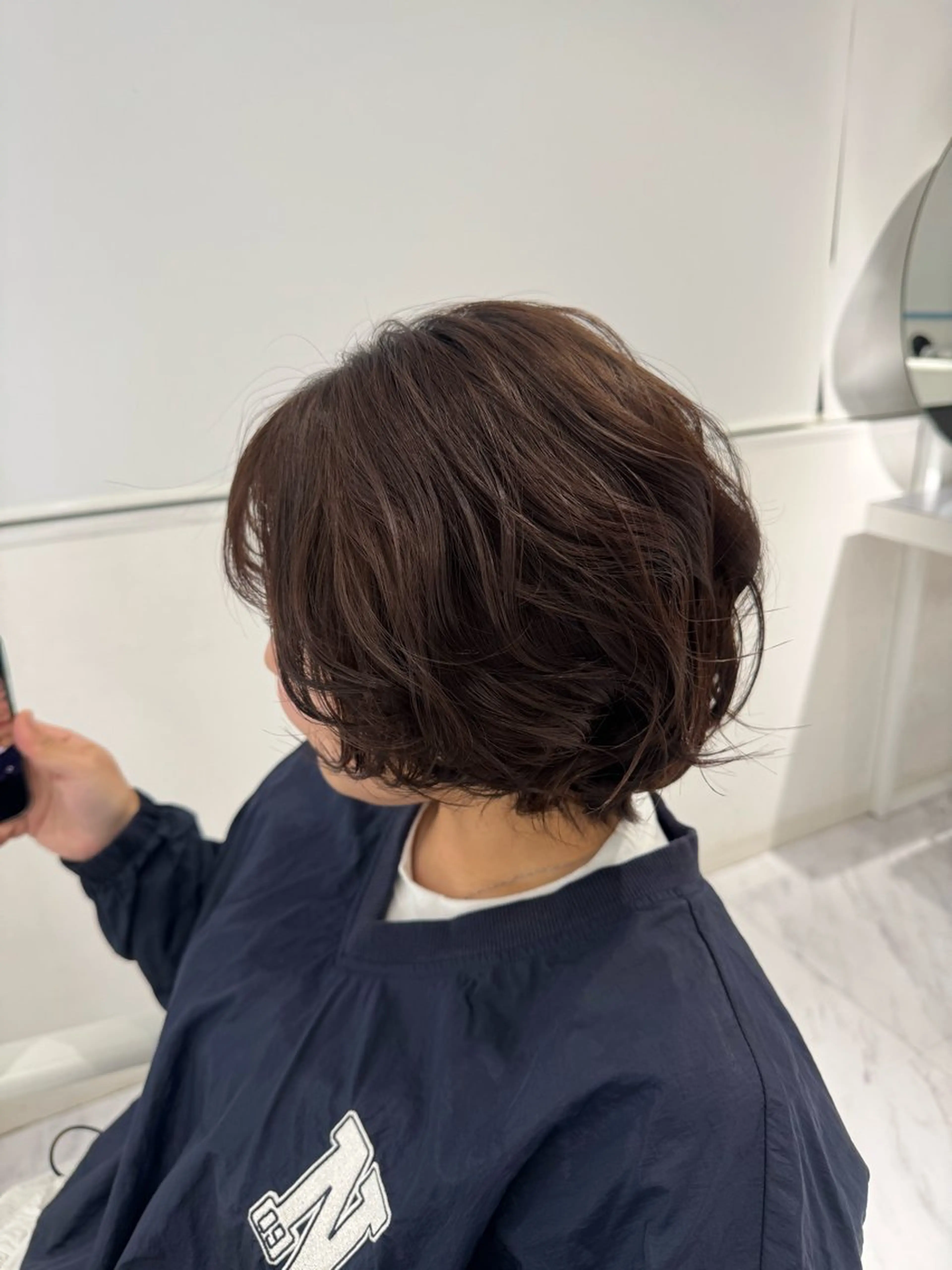 ショート ヘアセット rina/無料レイヤ ーカット/上野🌱のヘアスタイル