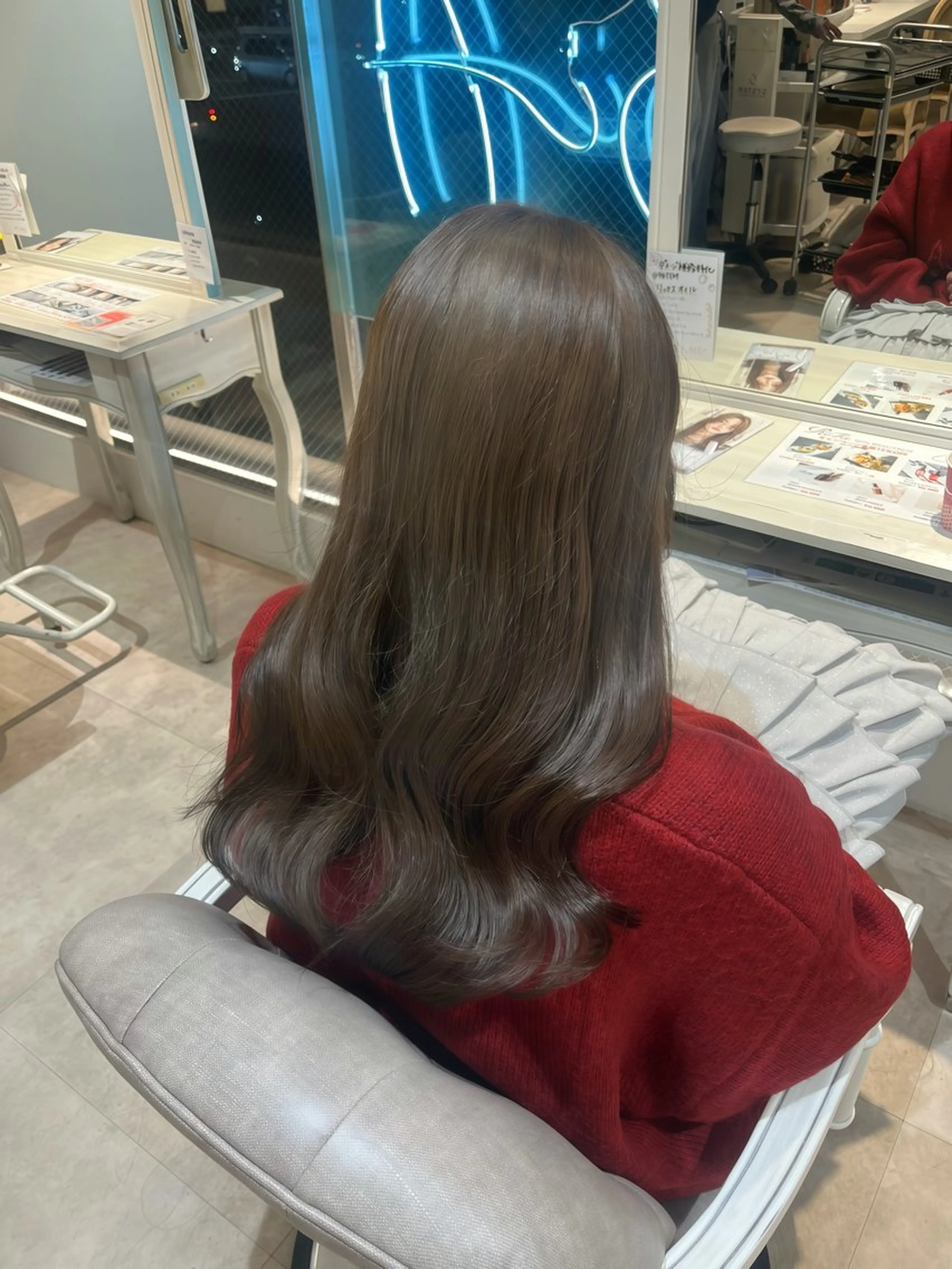 ロング カラー カット ヘアカラー トリートメント CreBiA -hair&esthe-所属・rio / CreBiA /名駅のヘアスタイル