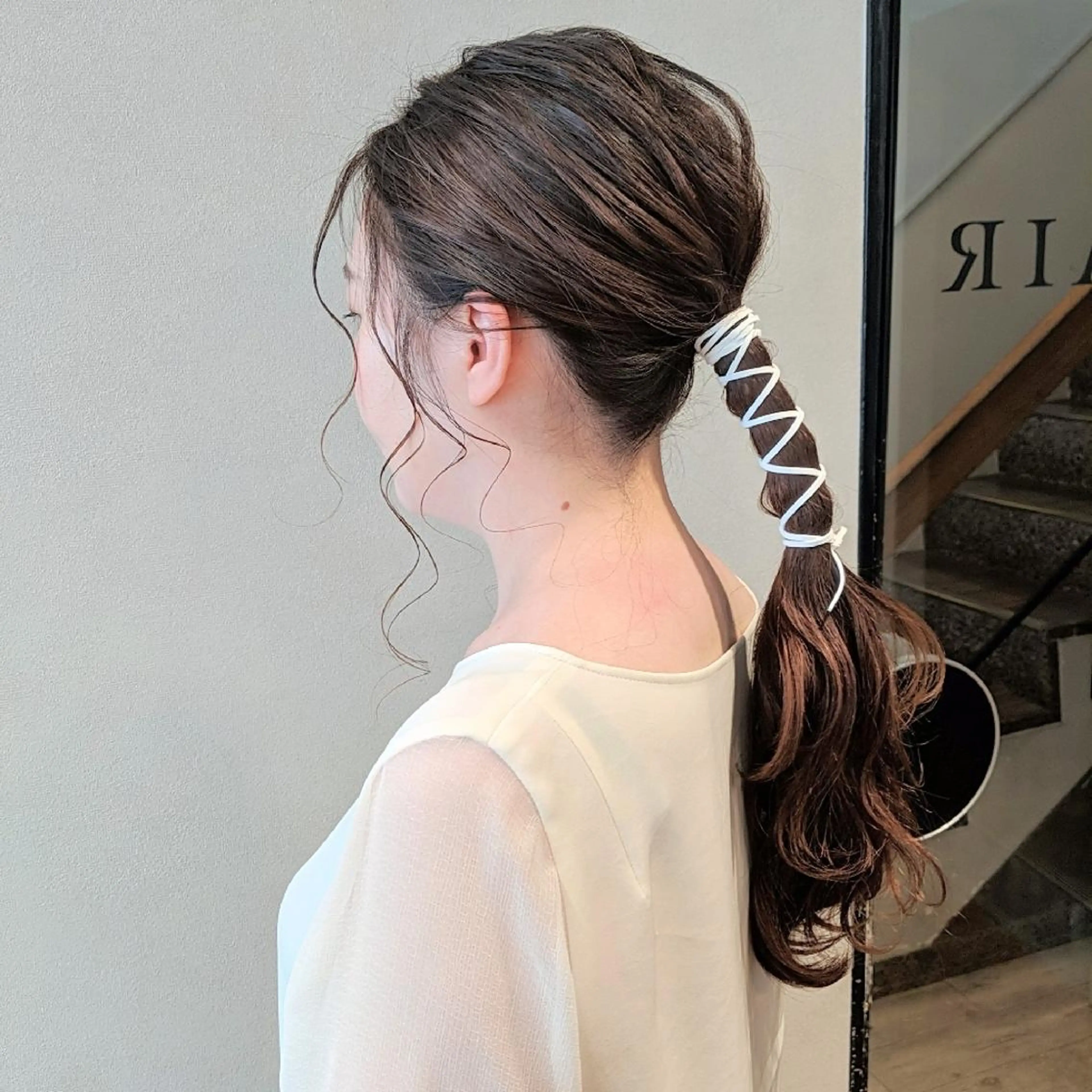 カラー ロング ヘアアレンジ PRIVATE SALON EYES所属・EYES リアのマツエク・マツパデザイン