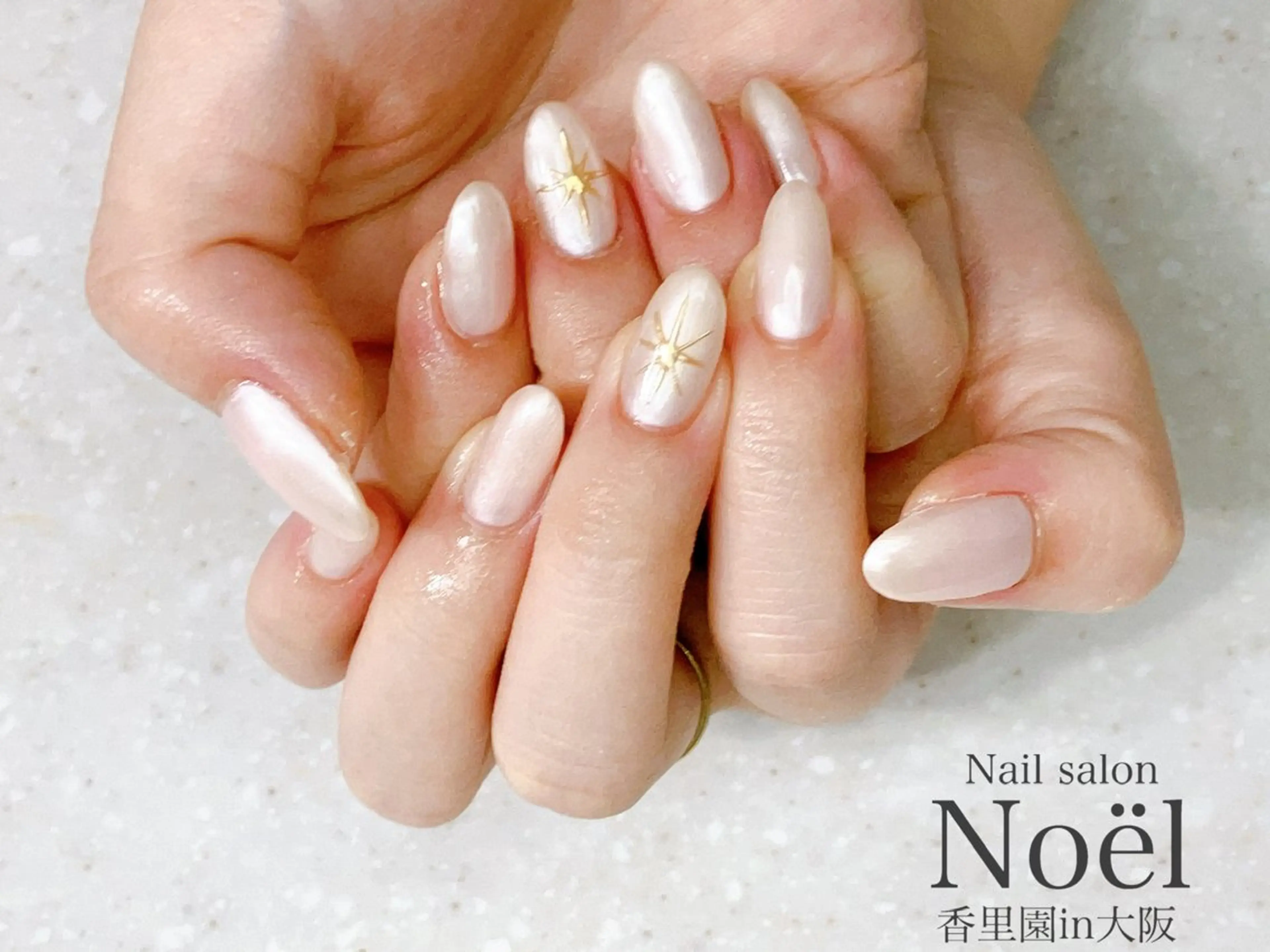 ネイル ミラーネイル ハンドネイル Nailsalon Noël所属・Nailsalon ＆Noelのネイルデザイン