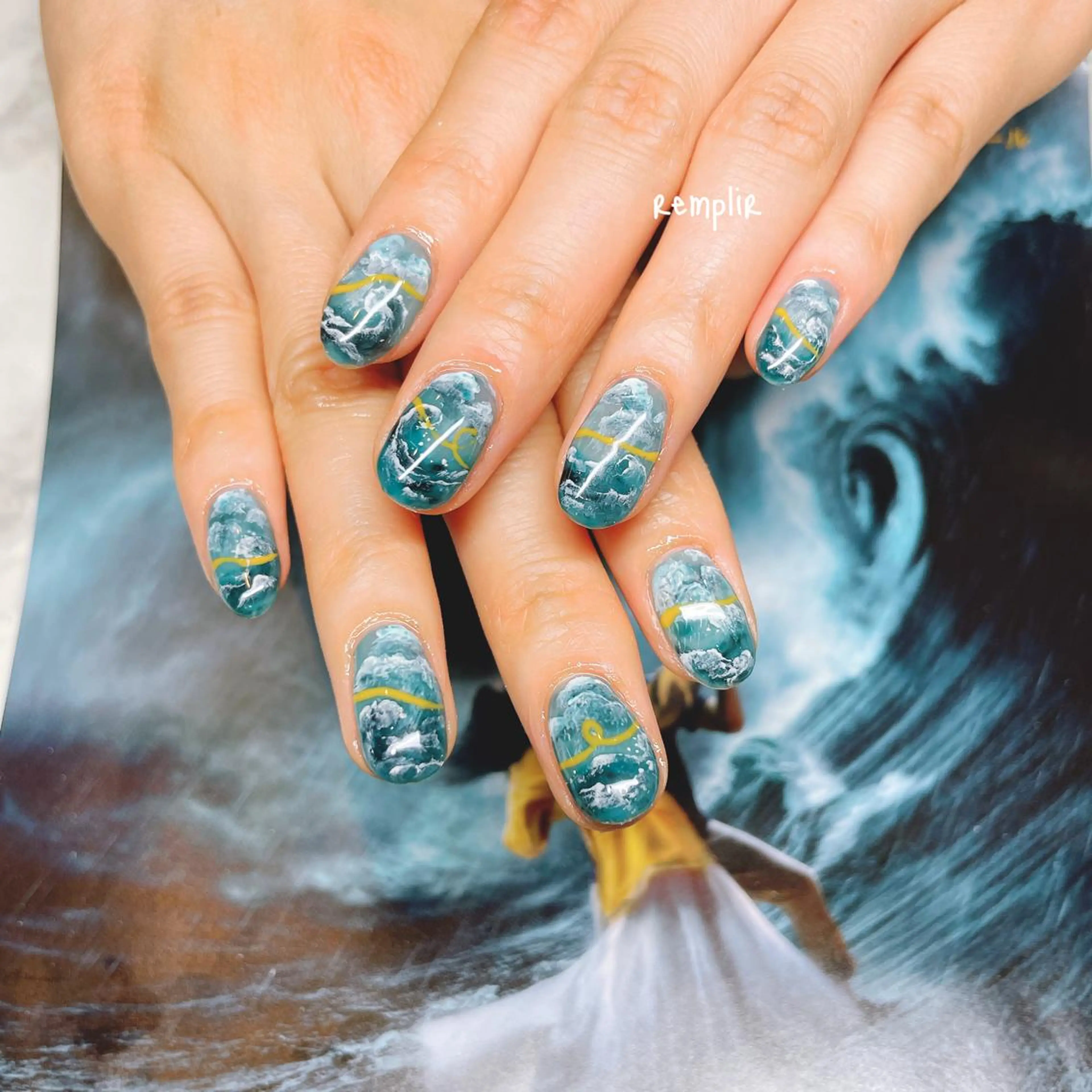 ネイル ニュアンスネイル ハンドネイル RANUN nailのネイルデザイン