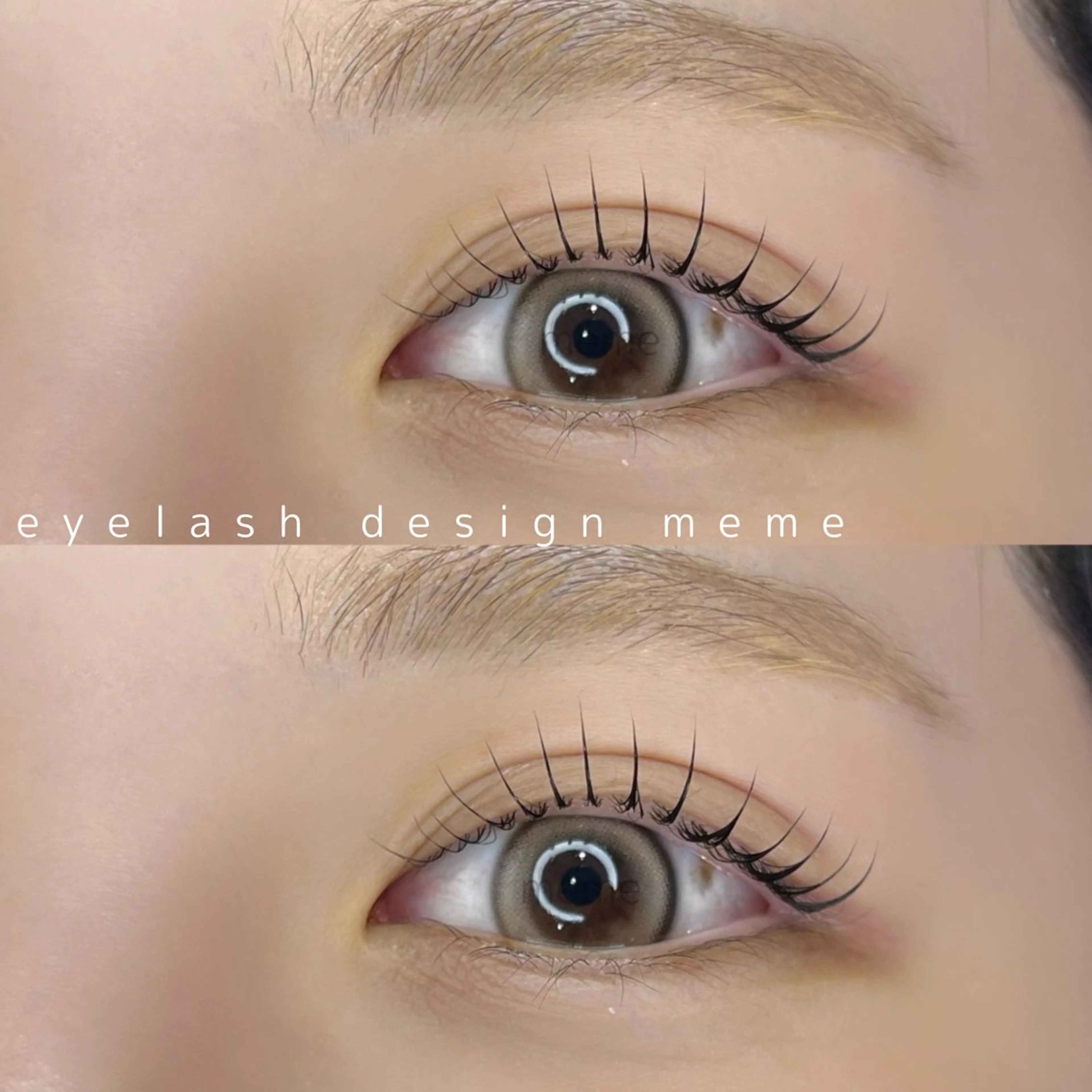 マツエク・マツパ マツパ meme erinaのマツエク・マツパデザイン