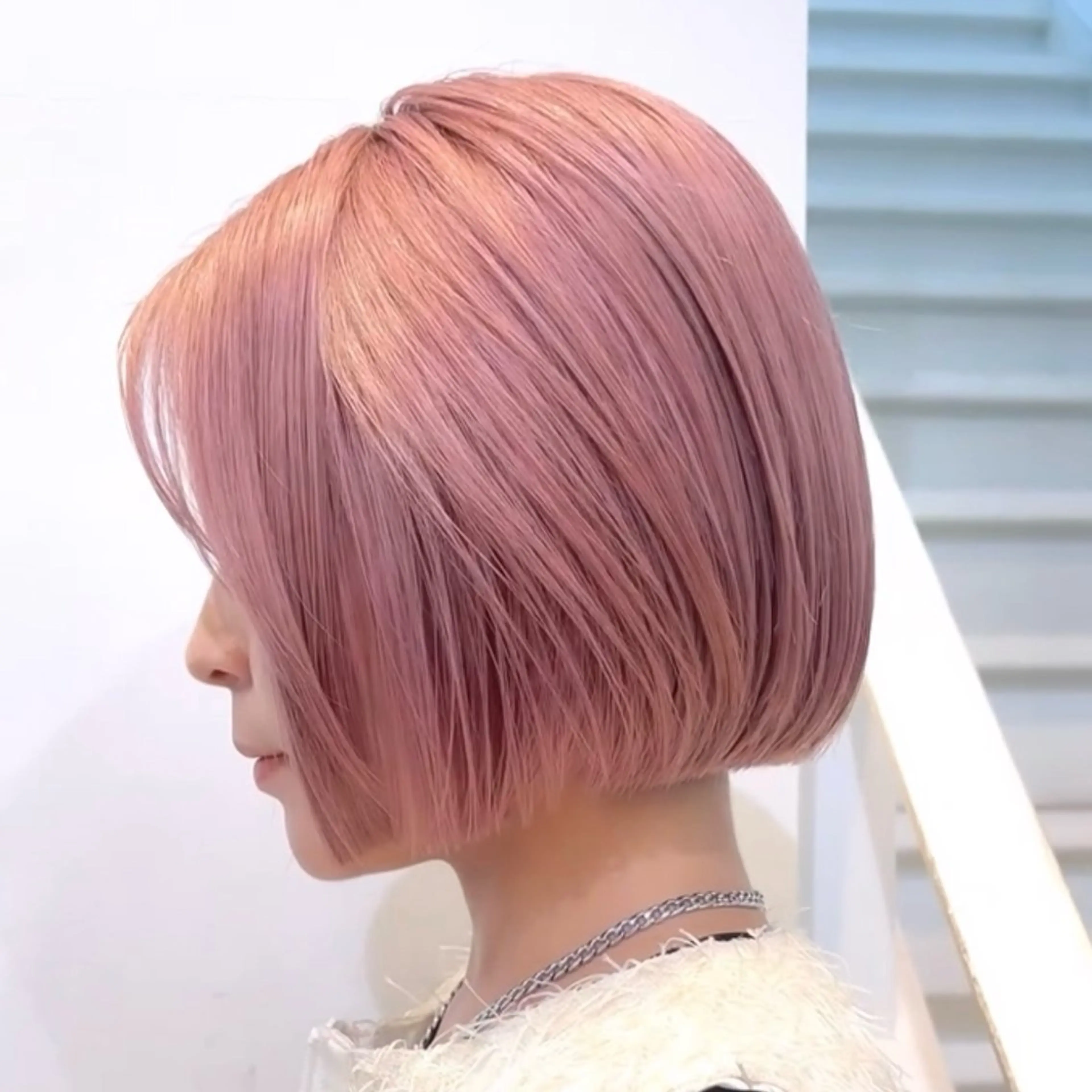 ショート カラー カット ヘアカラー トリートメント 🎀韓国ボブ/ハイト ーン/まりん🎀のヘアスタイル