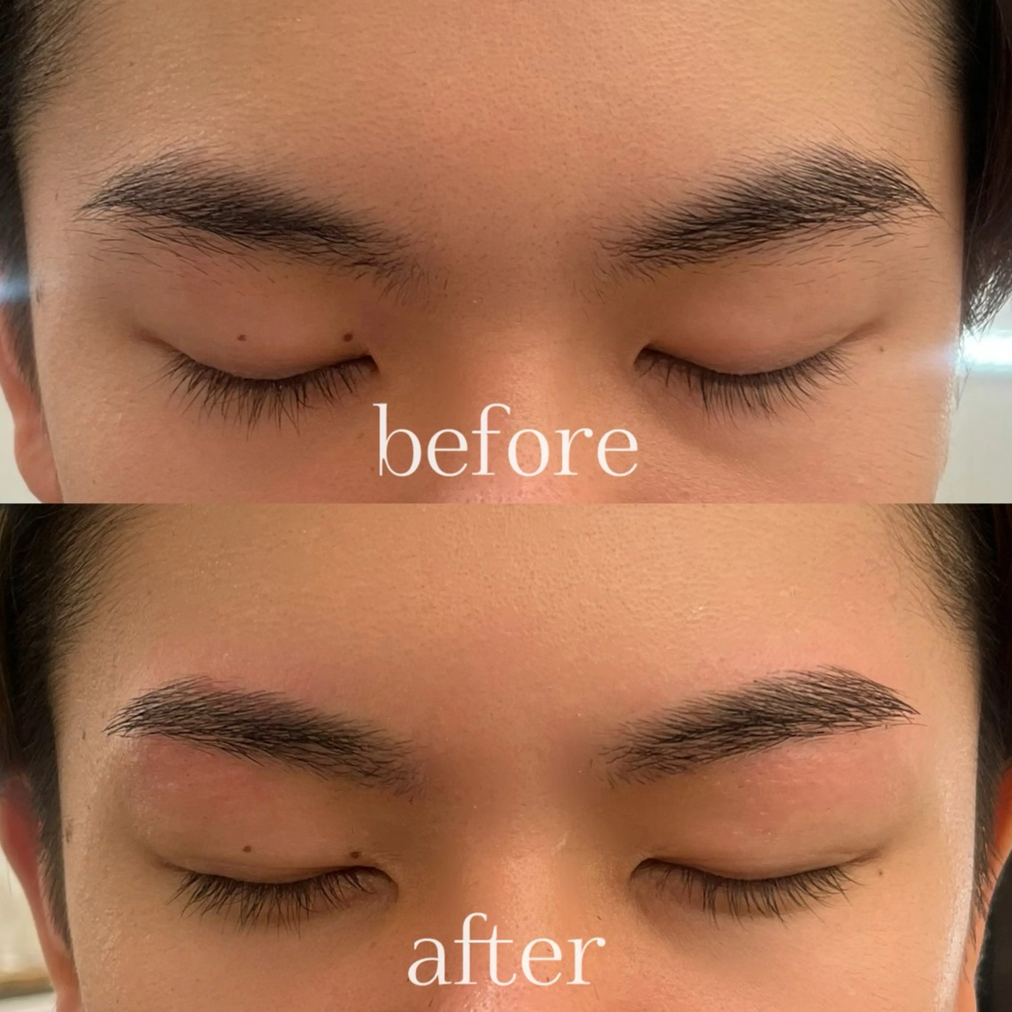 【 男性限定 / 無料モデル募集 】アイブロウwaxスタイリング ¥0の写真