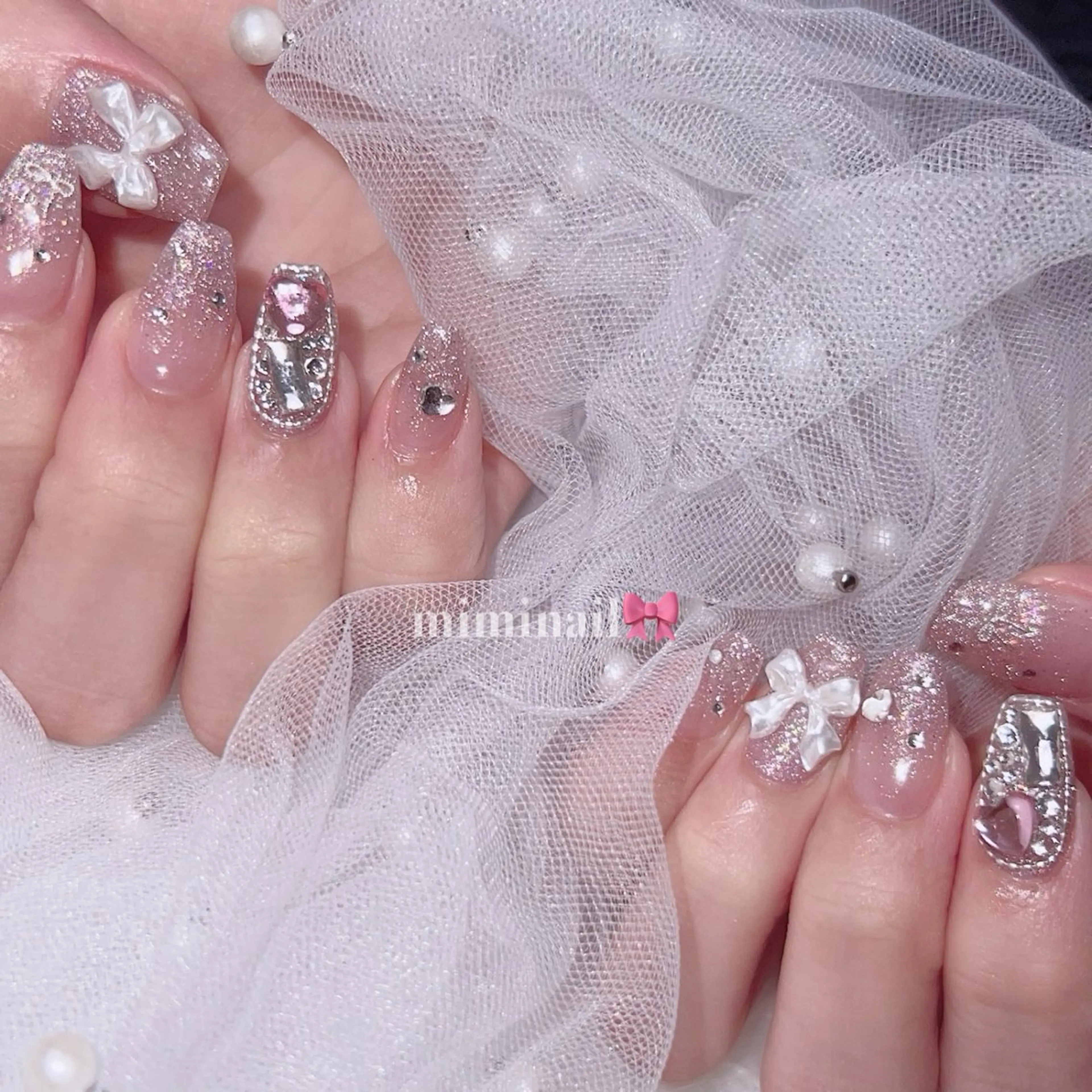 ネイル ハンドネイル フットネイル mimi nail所属・mimi nail kanaのネイルデザイン