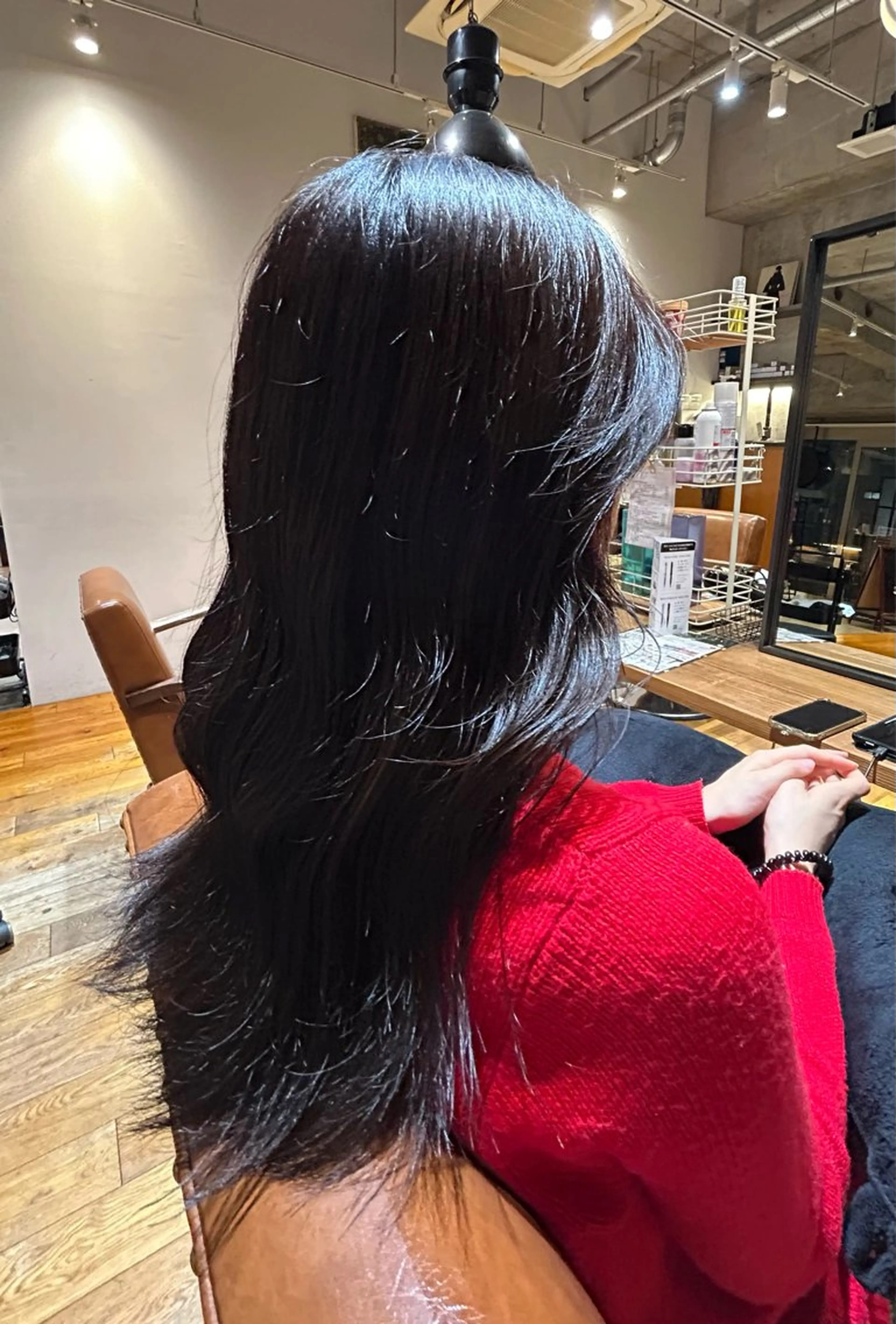ロング インナーカラー ✂️櫻井海星のヘアスタイル