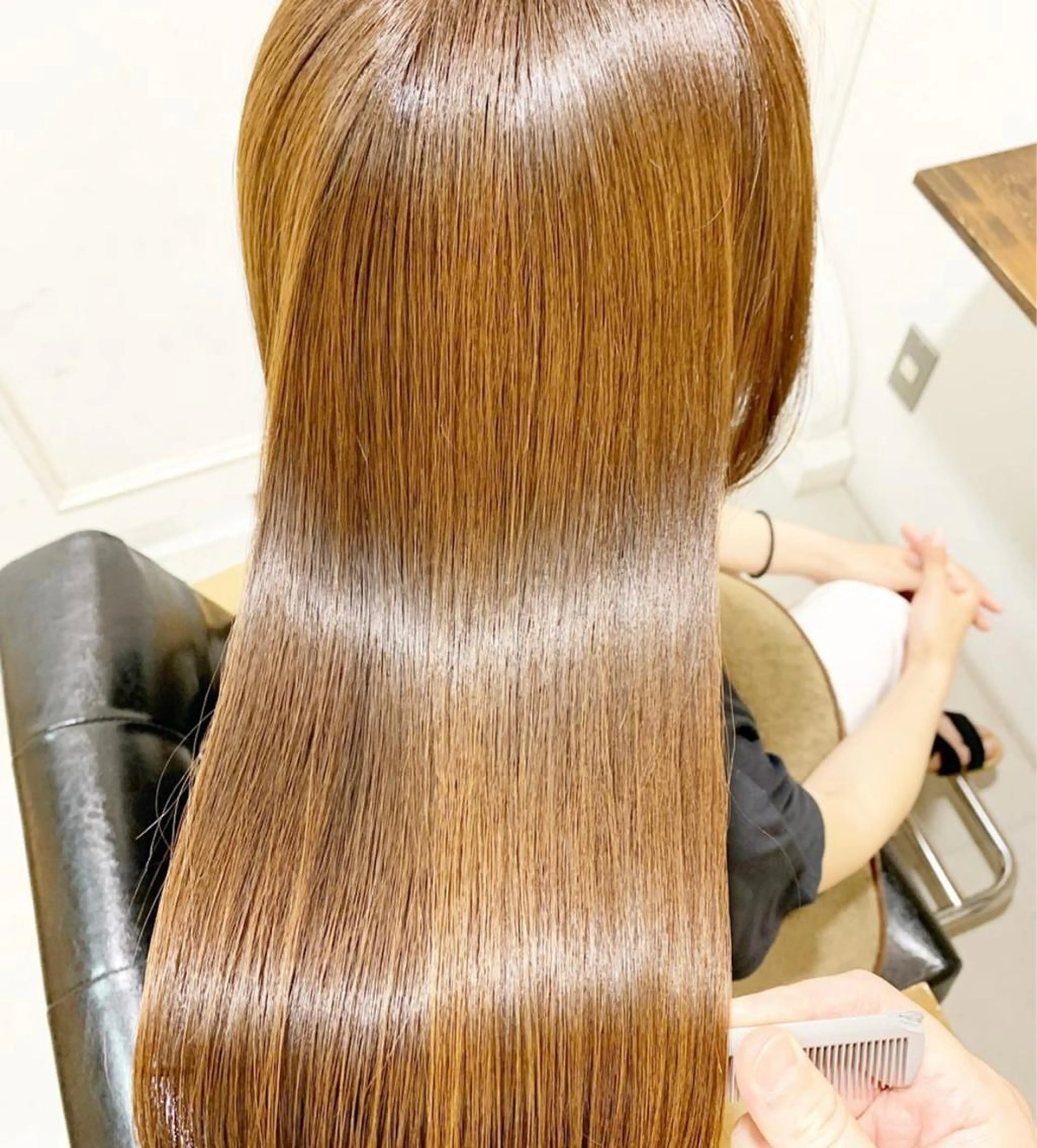 セミロング Rubik's 阿倍野店所属・髪質改善 特化サロンのヘアスタイル