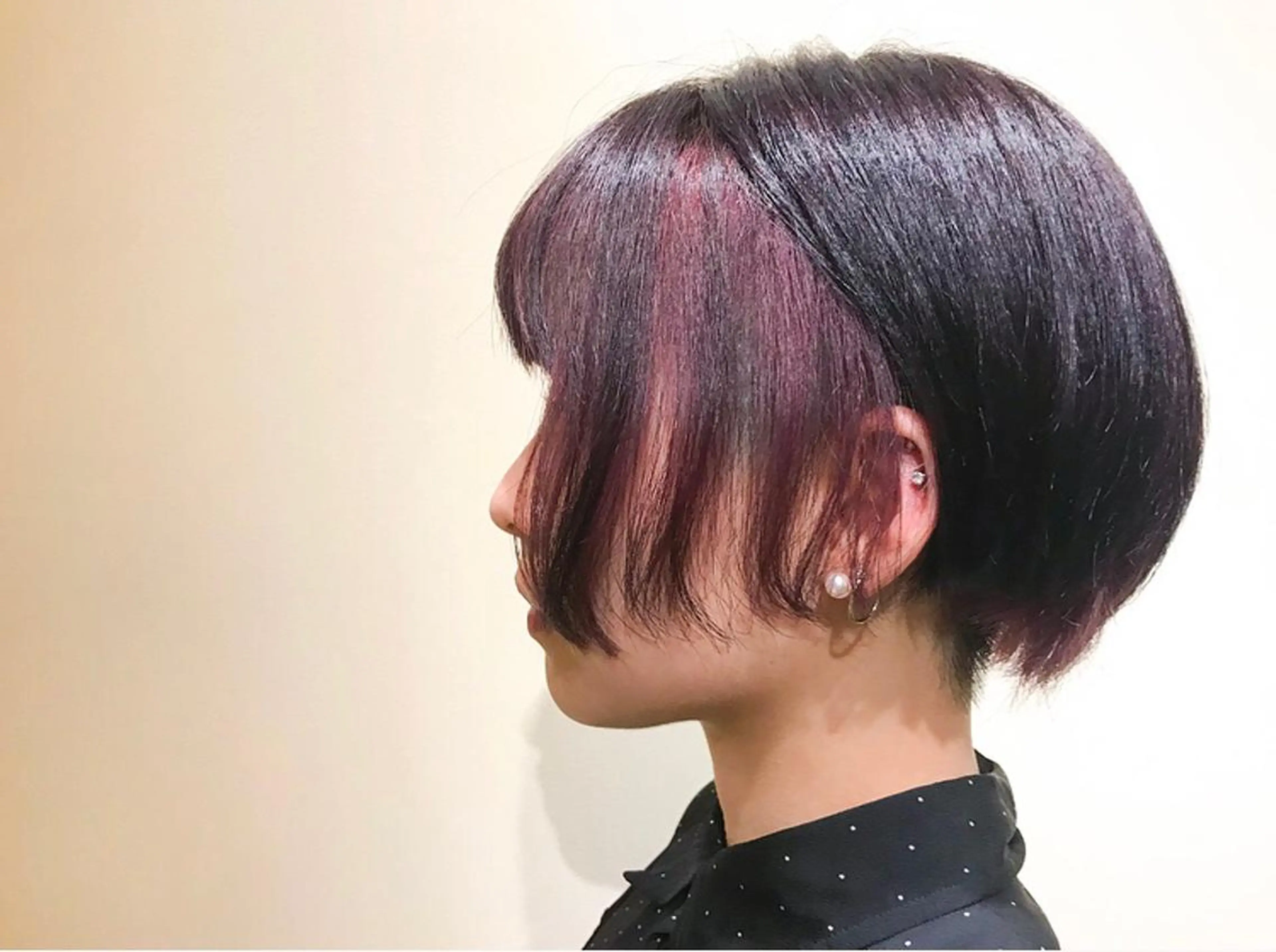 ショート カラー ヘアカラー 🌈🌸あおき みちる🌟💗のヘアスタイル