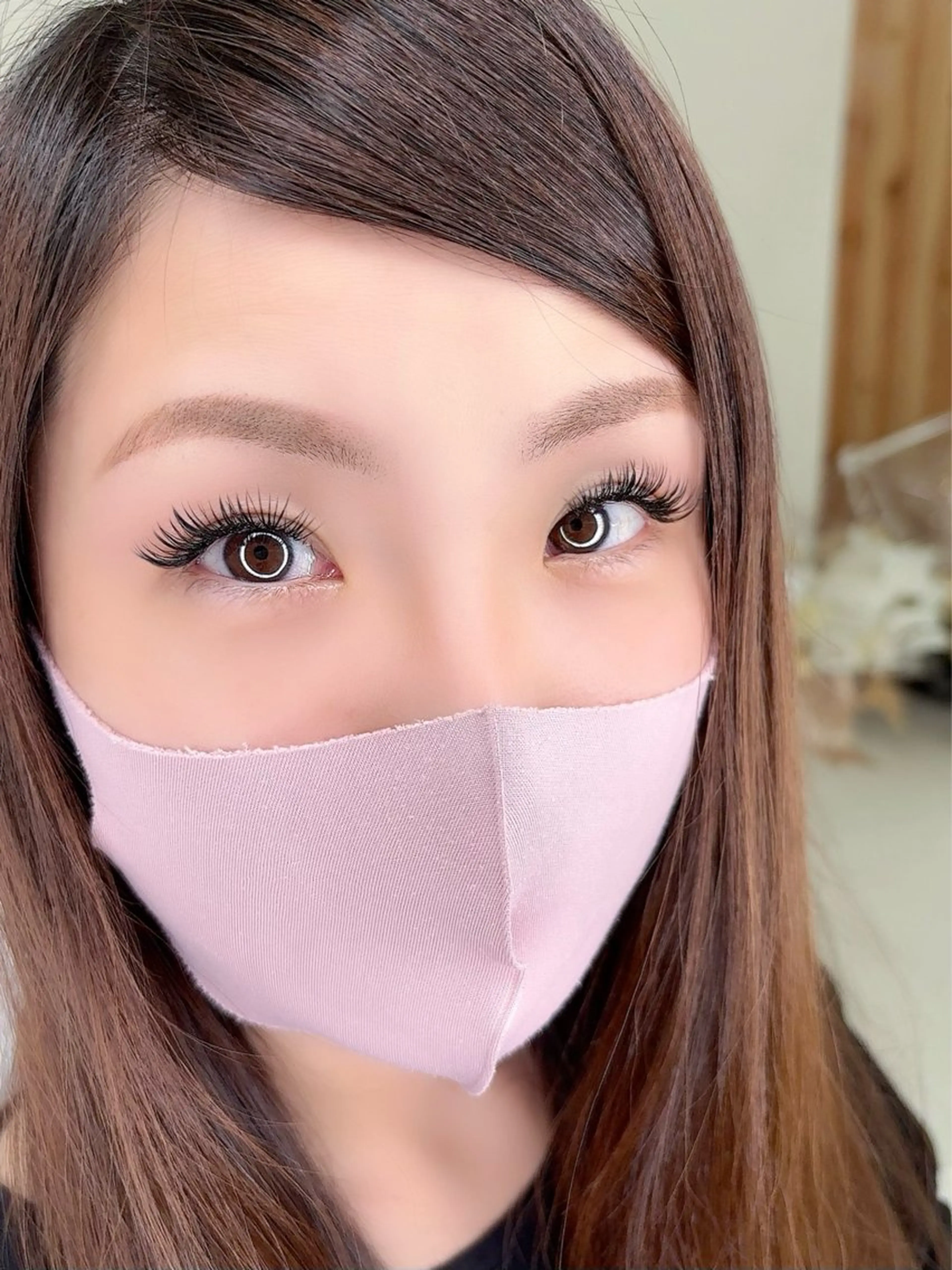 LEDダブルフラットラッシュ200本(100束)🎀美容液入りコーティング仕上げ🩷の写真