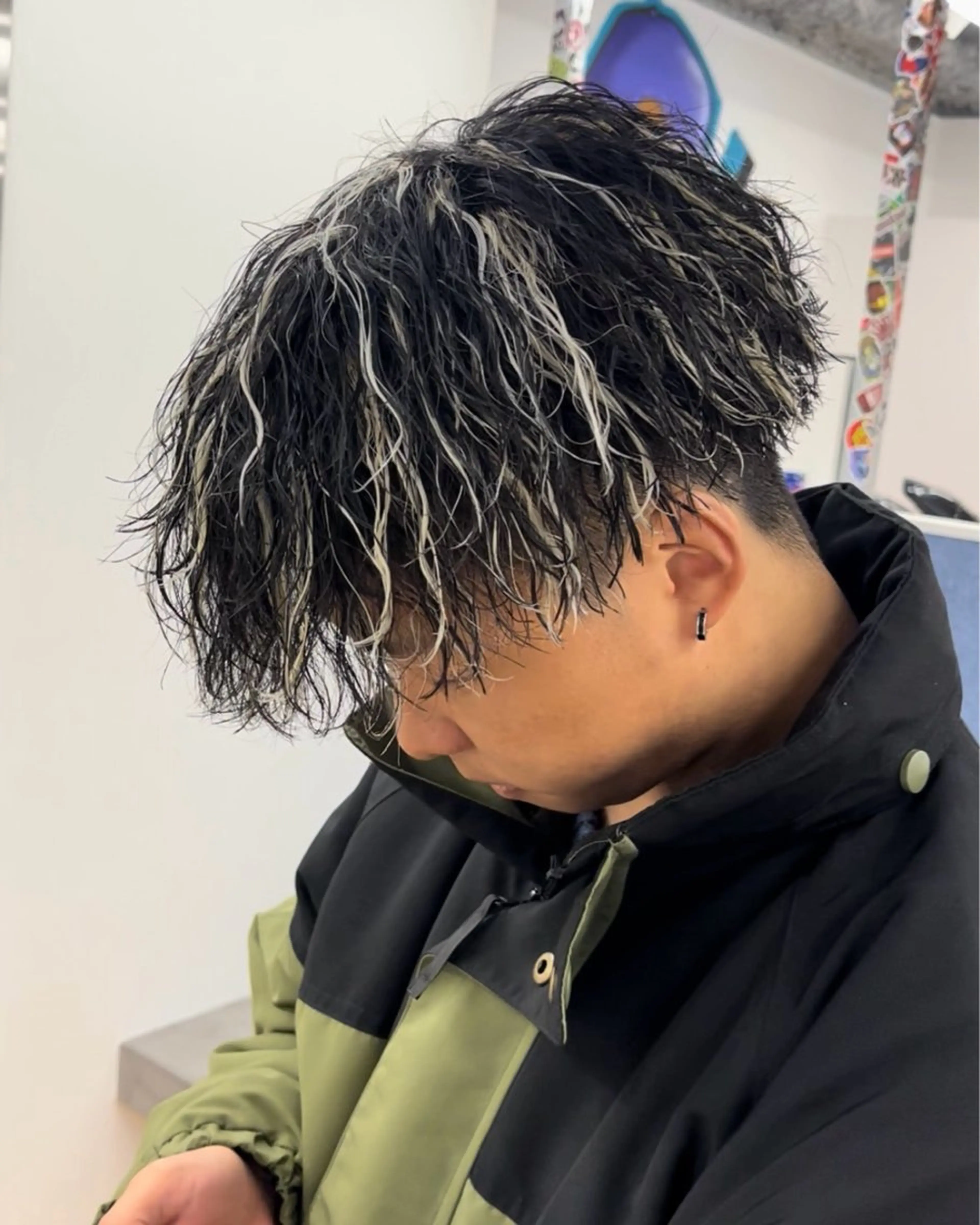 カットパーマの写真