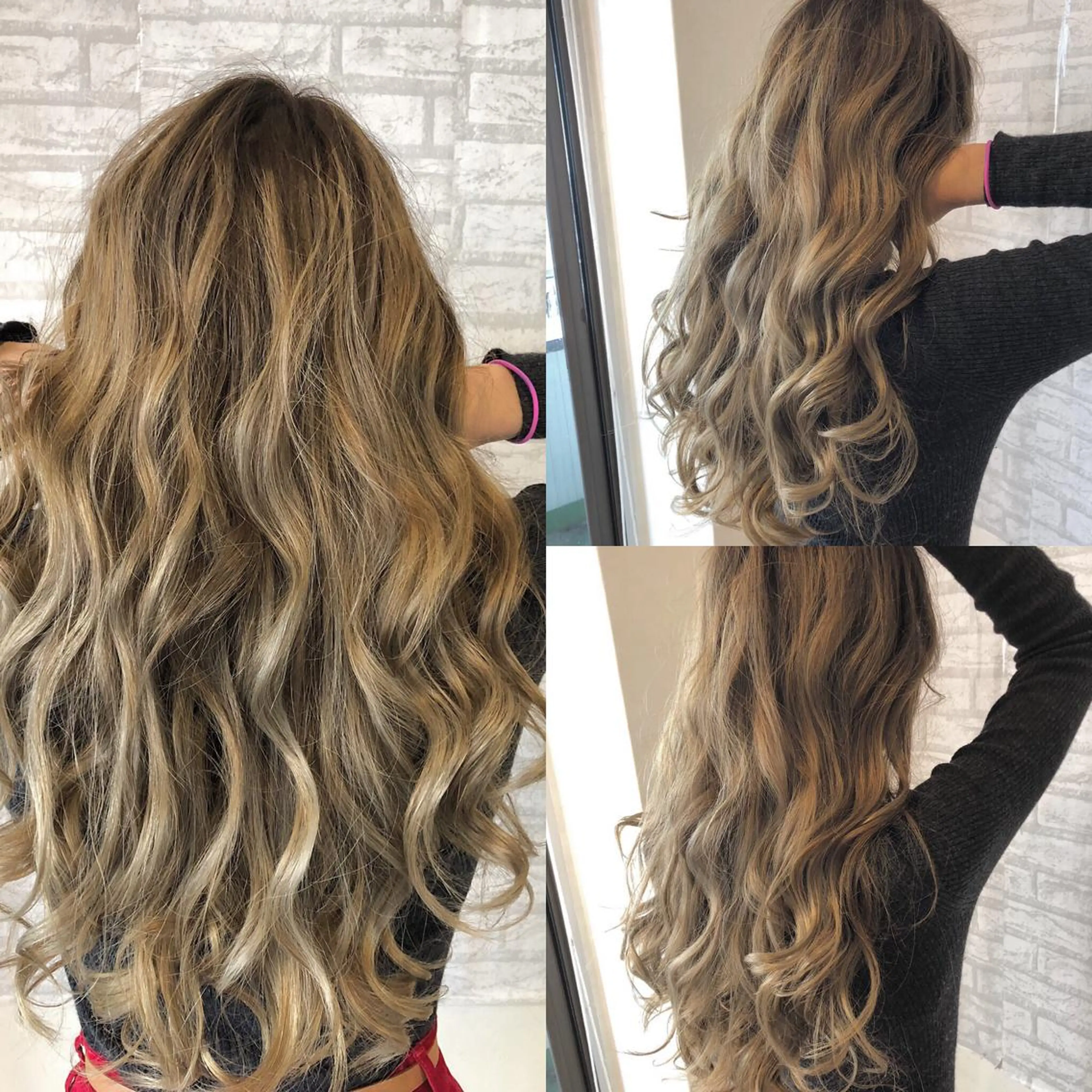 ミディアム カラー ハイライトカラー 外国人風カラー ハイライト カット ヘアカラー トリートメント JIL BLAN 京都のヘアスタイル