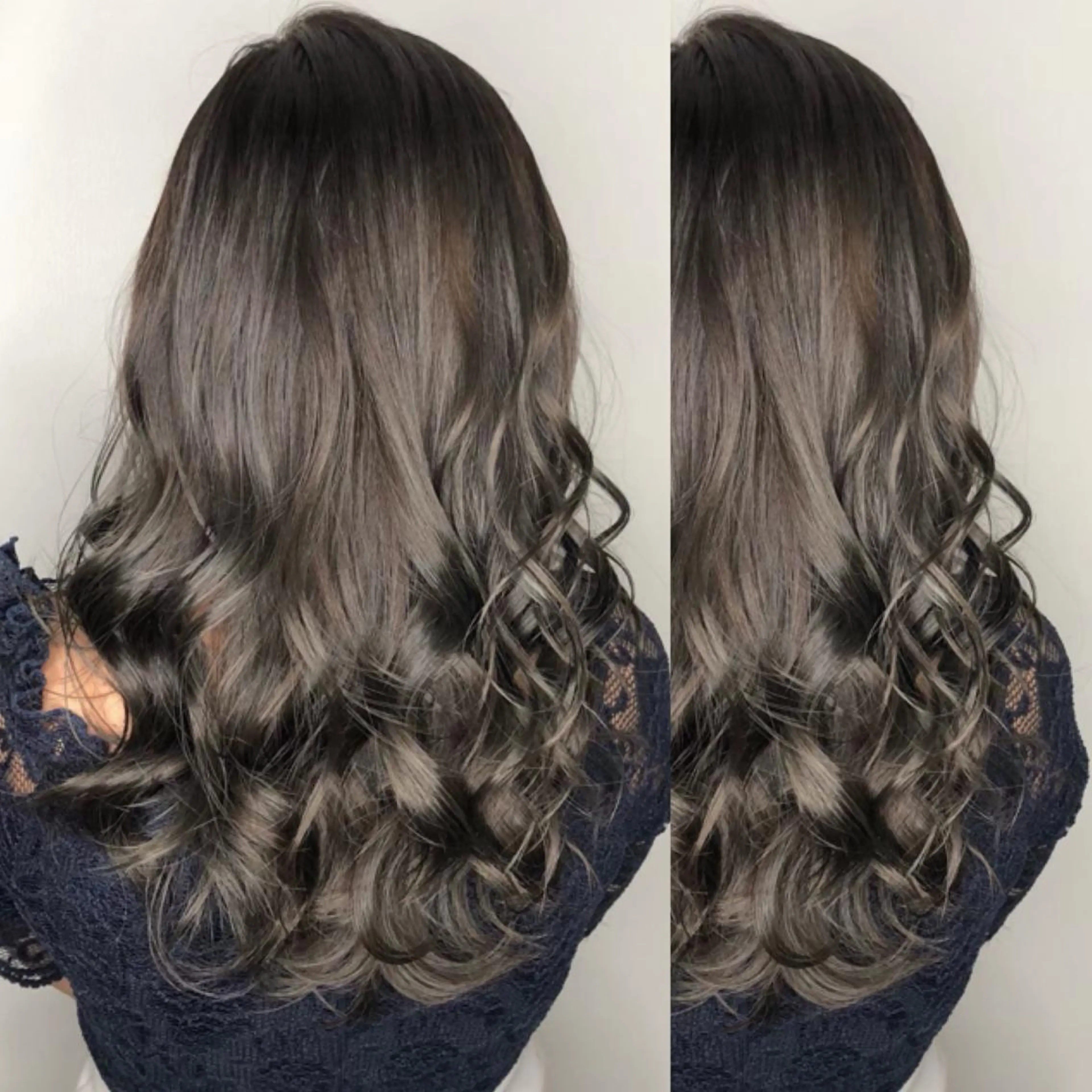 ロング カラー ヘアアレンジ 🦋韓国ヘア 坂本 菜摘🦋のヘアスタイル